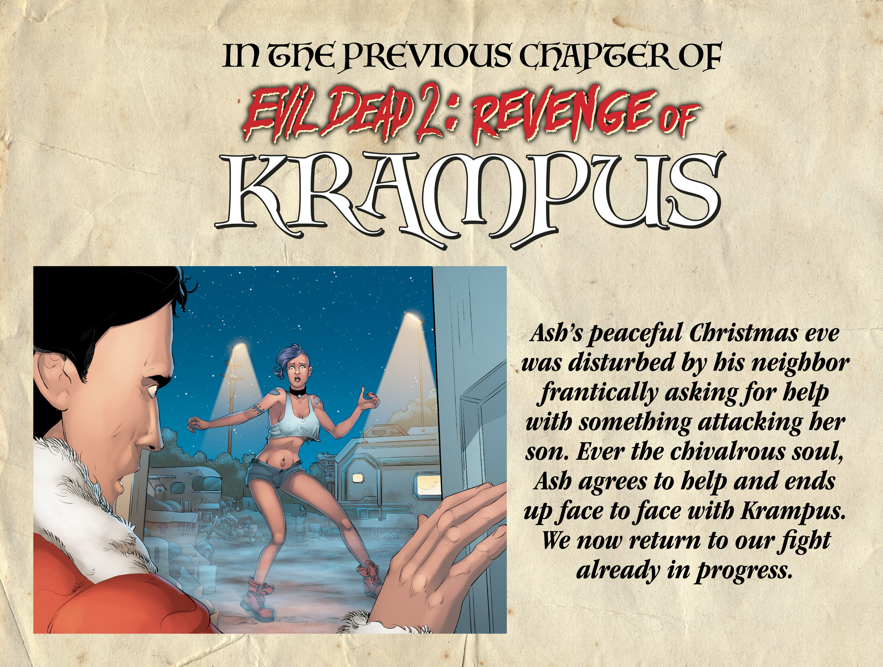 Read online Evil Dead 2: Revenge of Krampus comic -  Issue #2 - 3