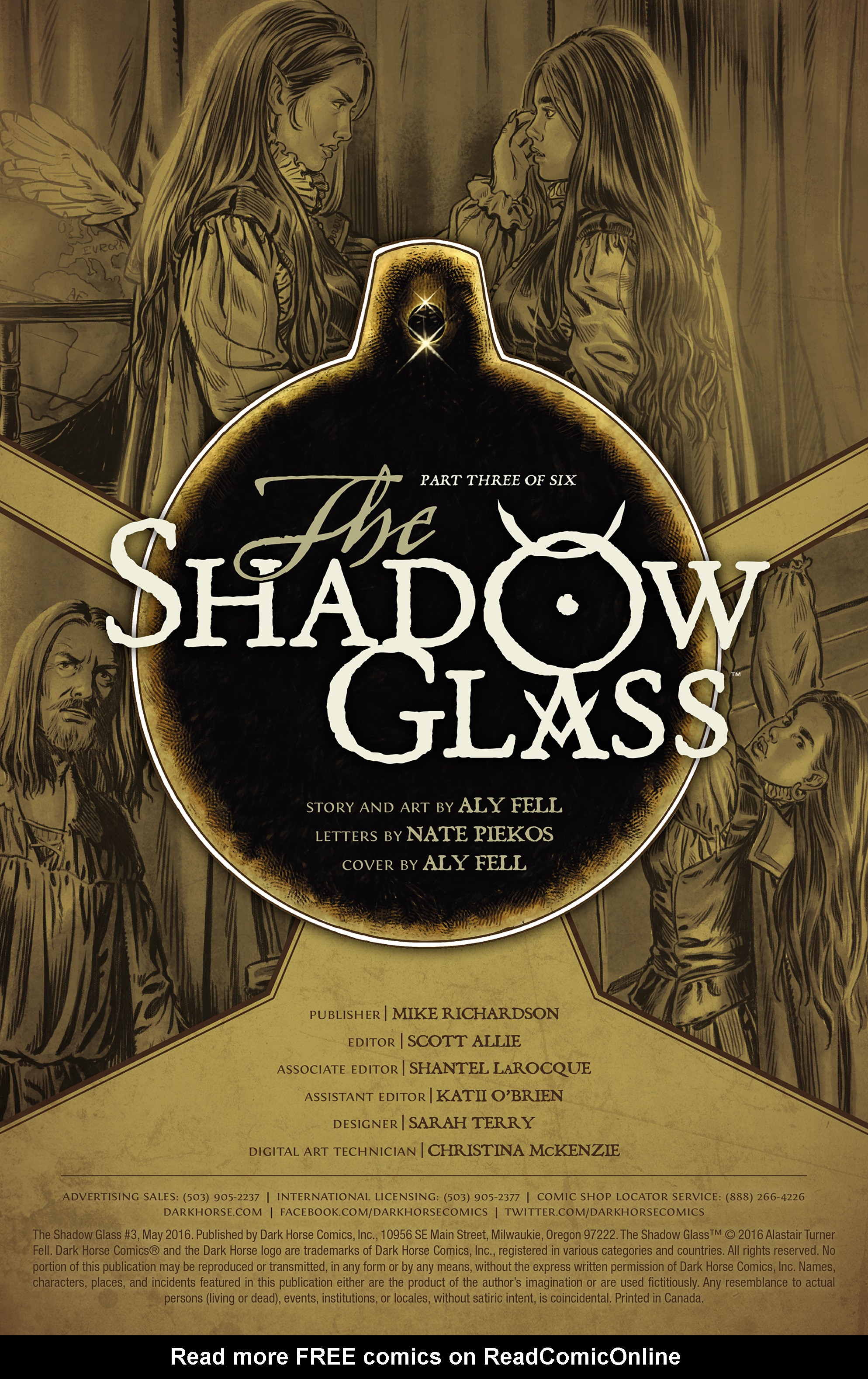 Read online The Shadow Glass comic -  Issue #3 - 2
