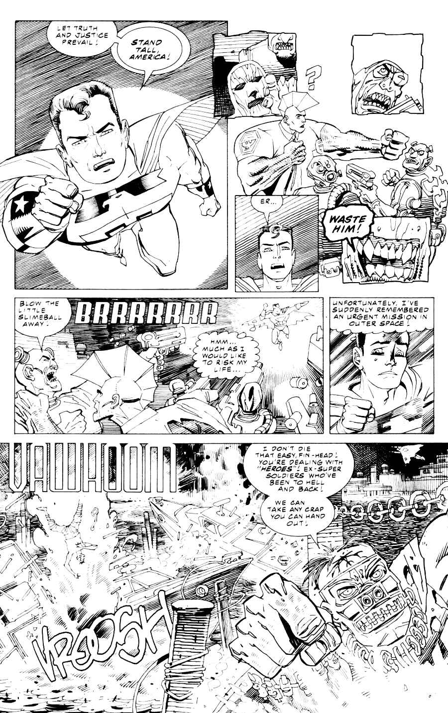 Read online The Savage Dragon: Marshal Law comic -  Issue #1 - 6