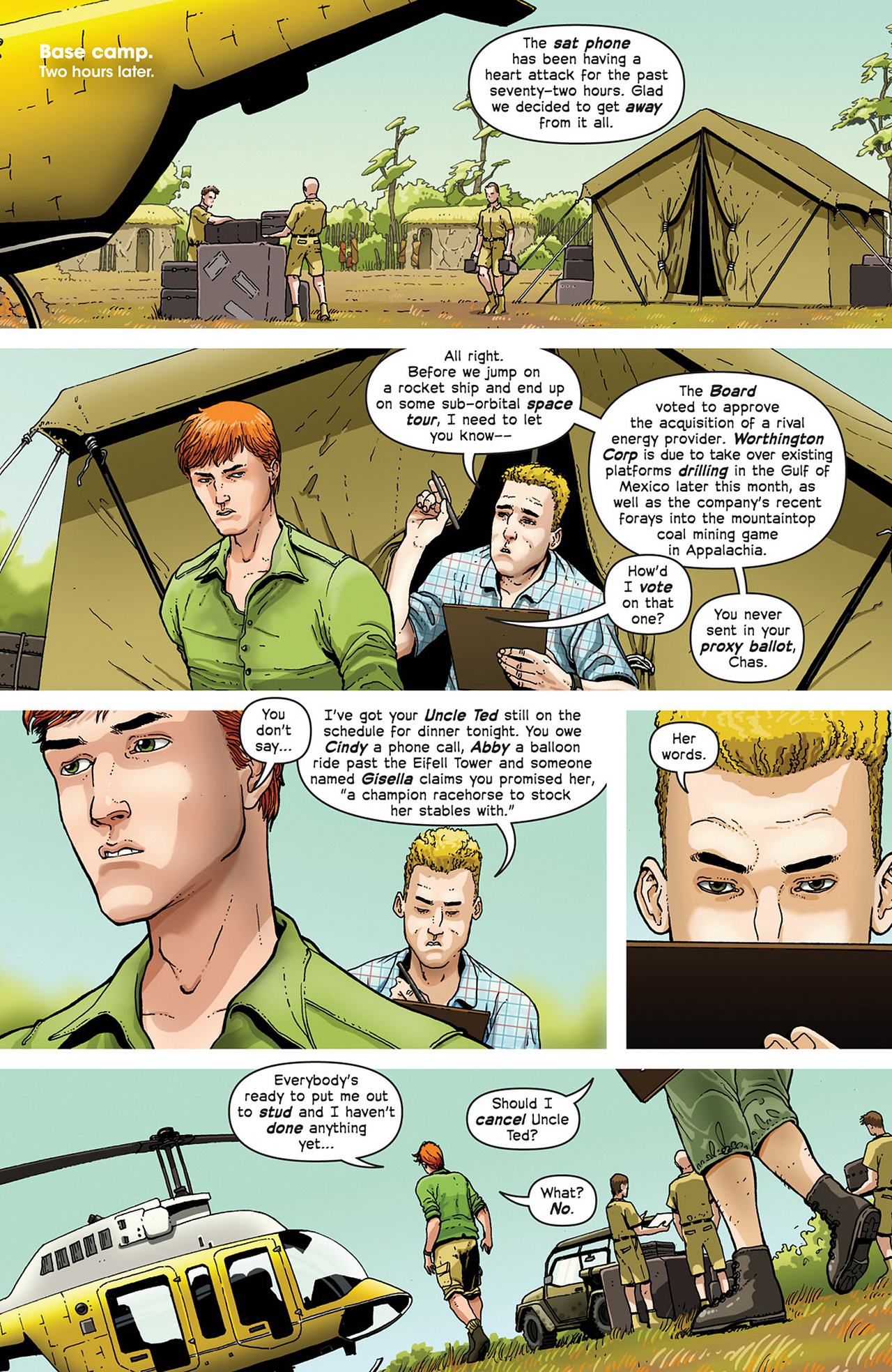 Read online Great Pacific comic -  Issue #1 - 9