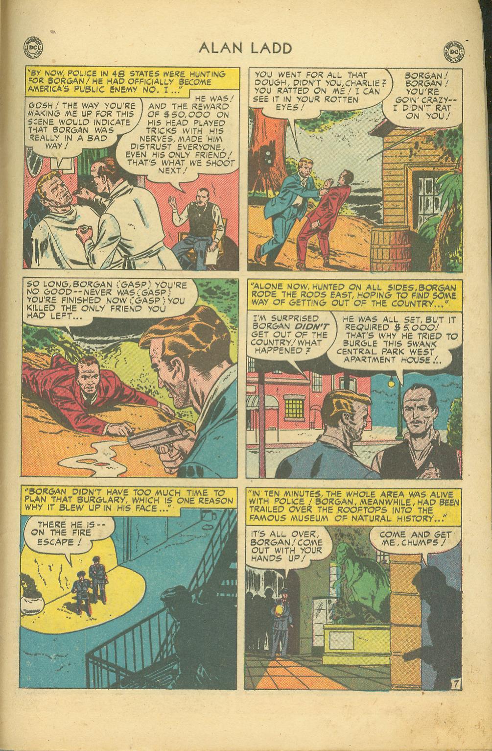 Read online Adventures of Alan Ladd comic -  Issue #7 - 45