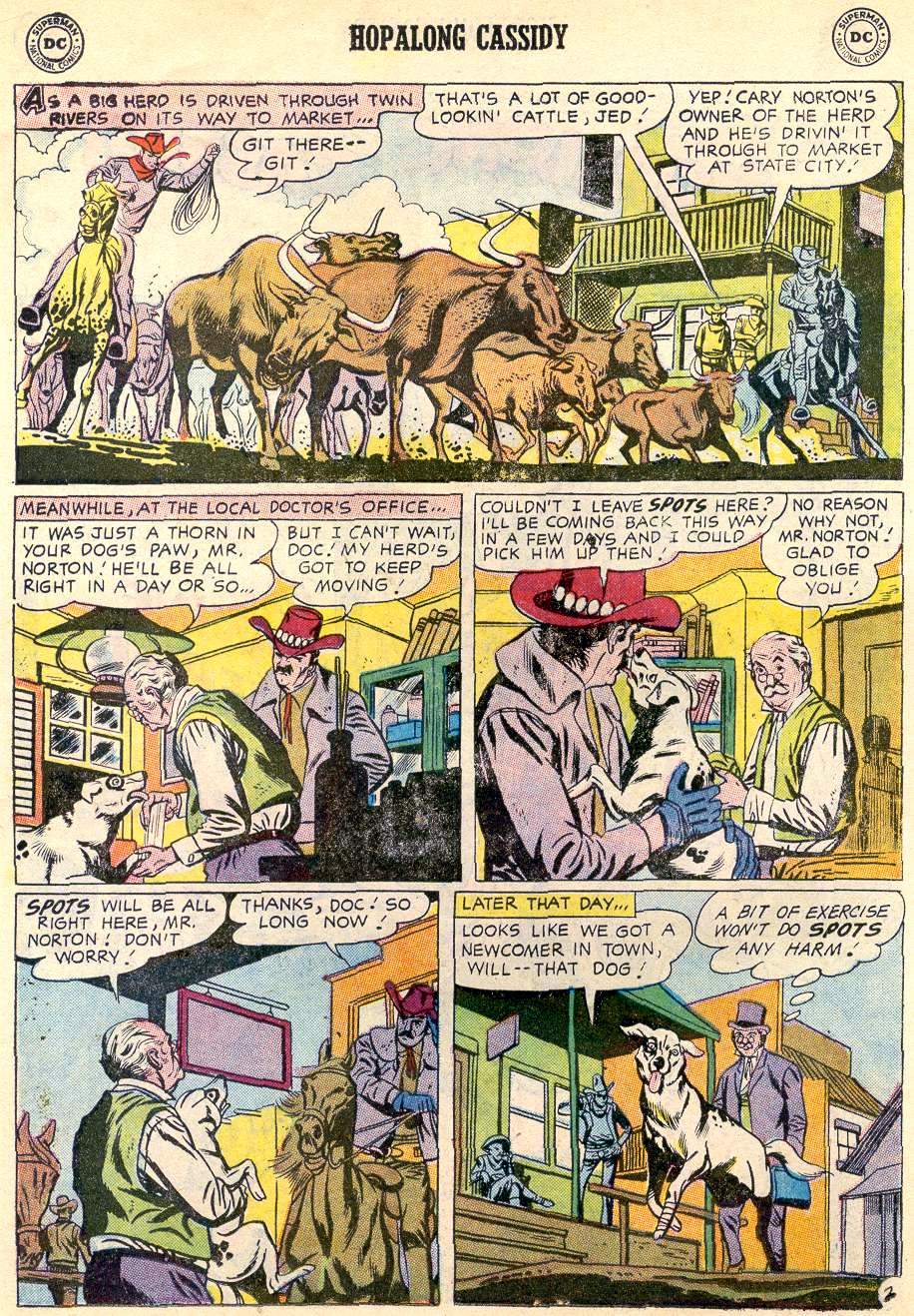 Read online Hopalong Cassidy comic -  Issue #126 - 14