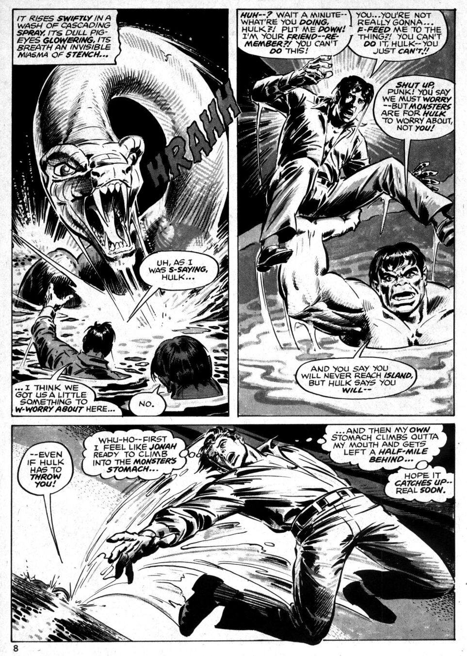 Read online The Rampaging Hulk comic -  Issue #6 - 8