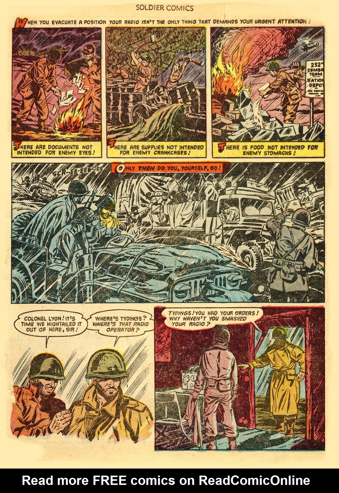 Read online Soldier Comics comic -  Issue #1 - 5