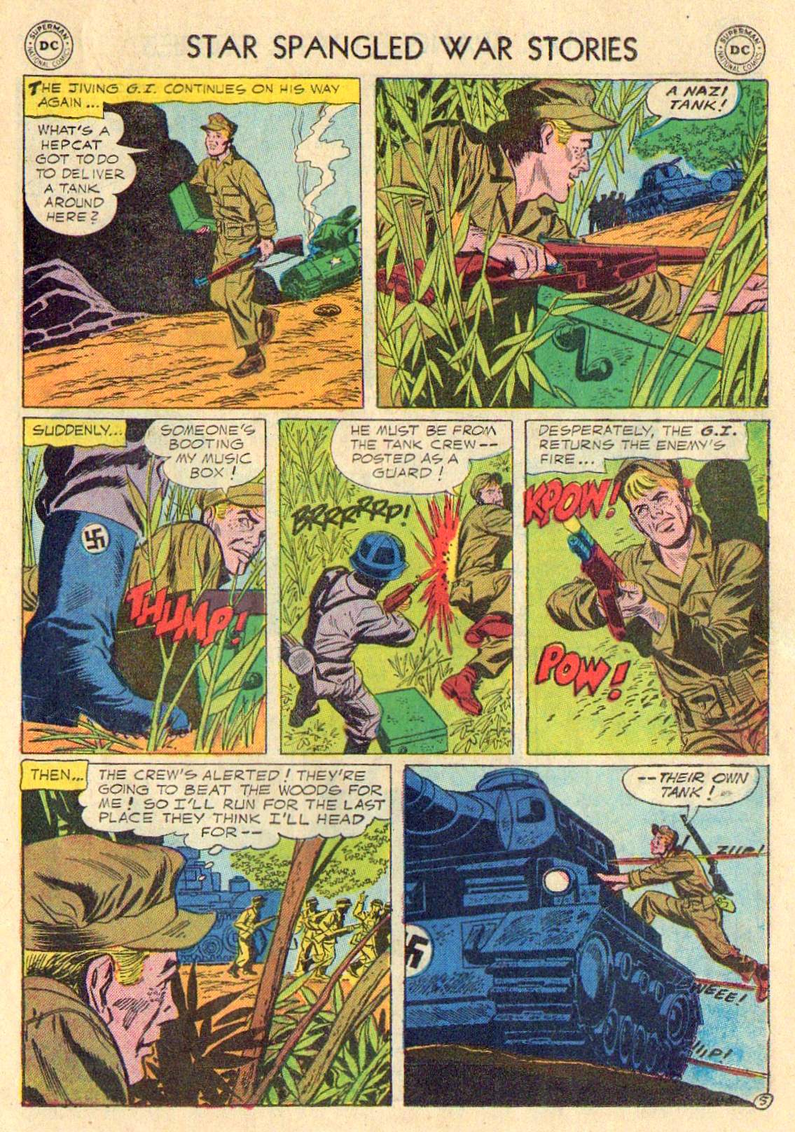 Read online Star Spangled War Stories (1952) comic -  Issue #45 - 23