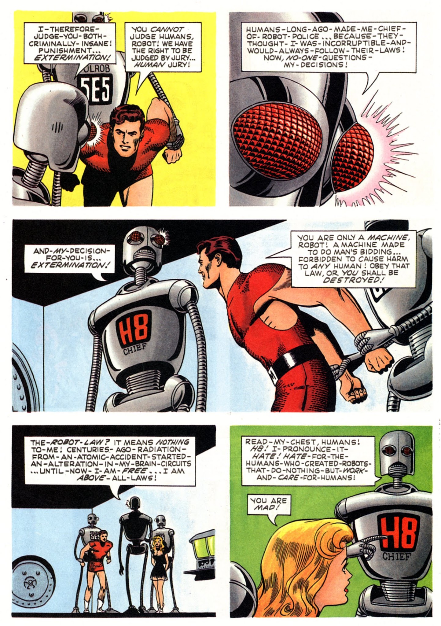 Read online Vintage Magnus, Robot Fighter comic -  Issue #1 - 21