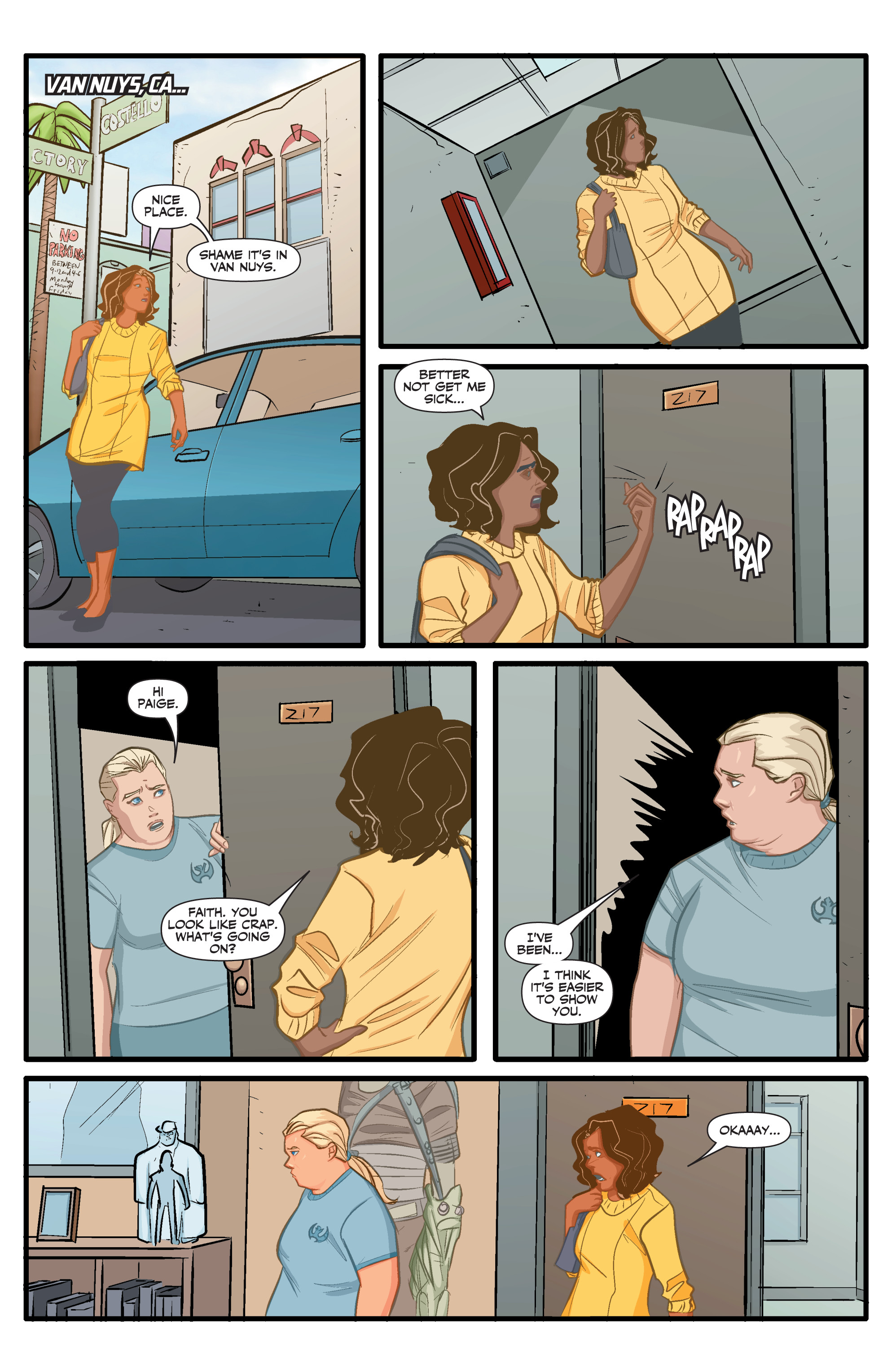 Read online Faith (II) comic -  Issue #8 - 3