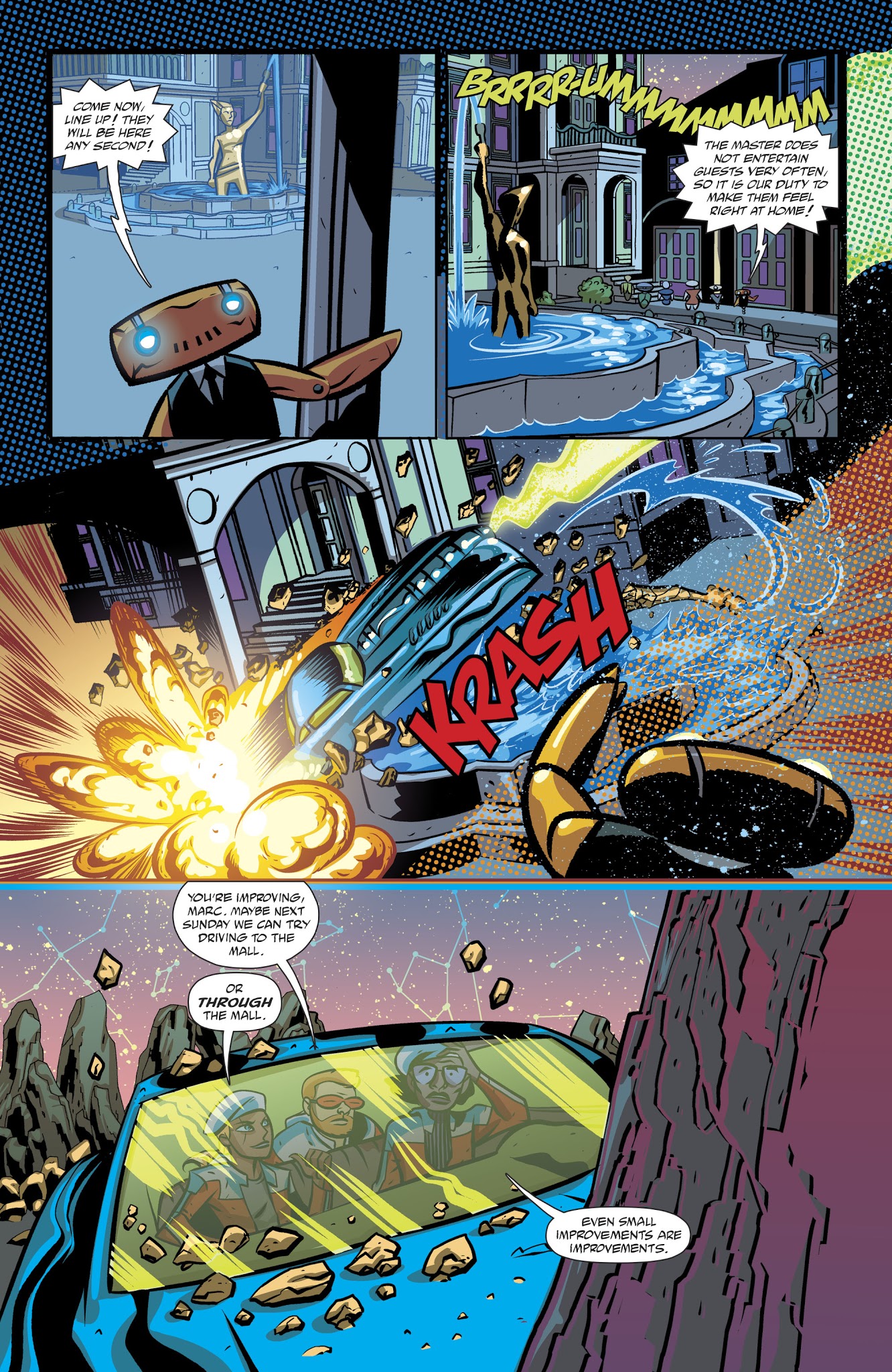 Read online Cave Carson Has An Intersteller Eye comic -  Issue #1 - 5