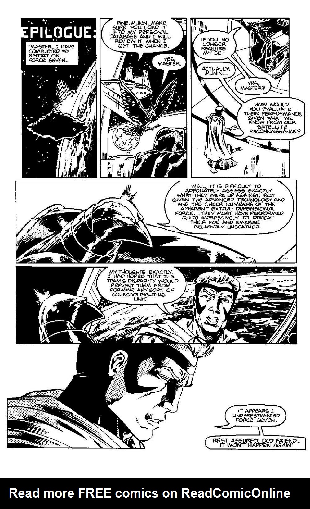 Read online Force Seven comic -  Issue #3 - 32