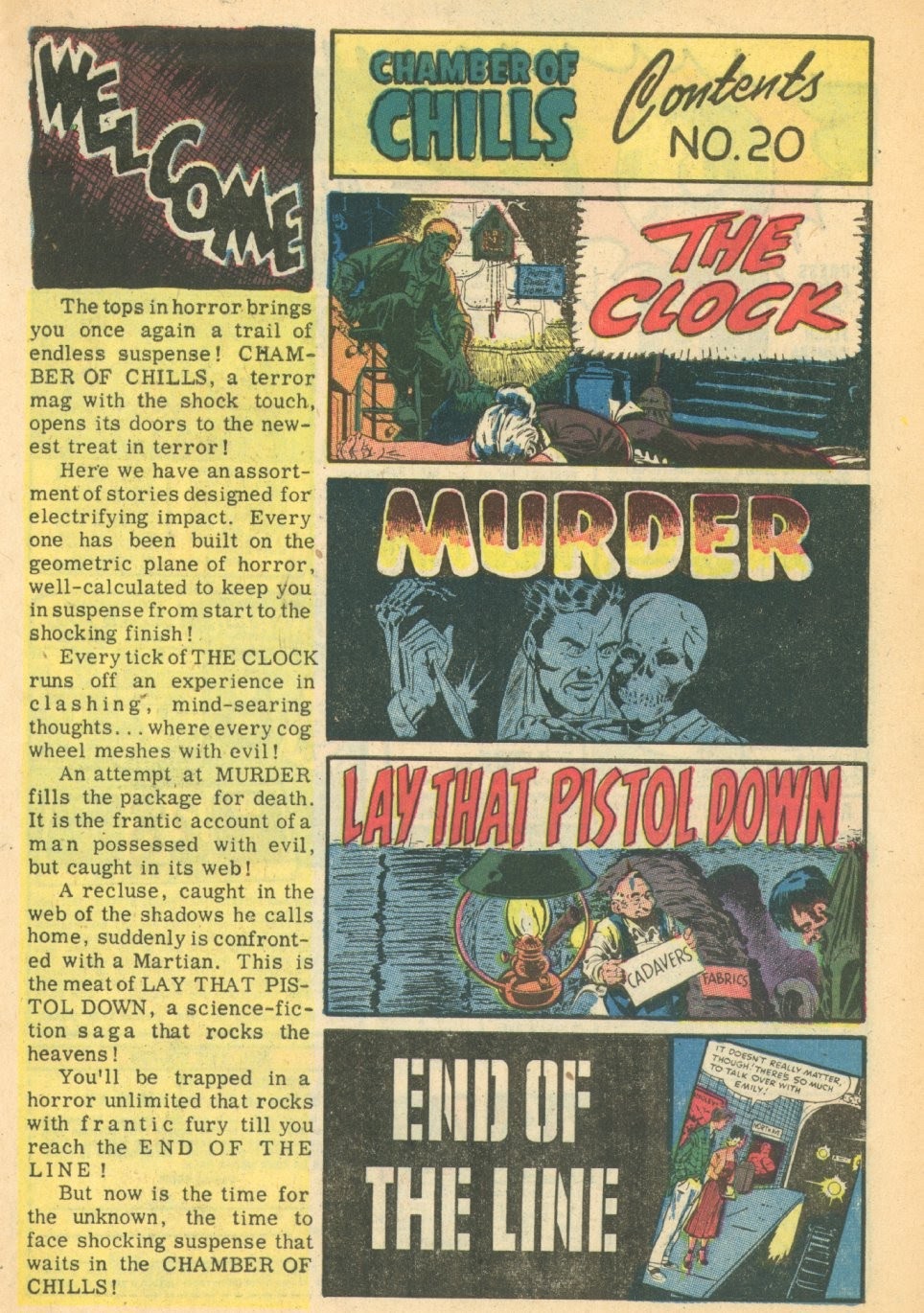 Read online Chamber of Chills (1951) comic -  Issue #20 - 3
