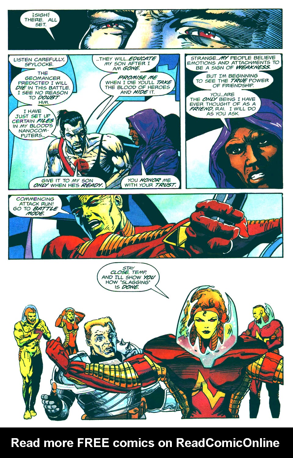 Read online Magnus Robot Fighter (1991) comic -  Issue #37 - 9