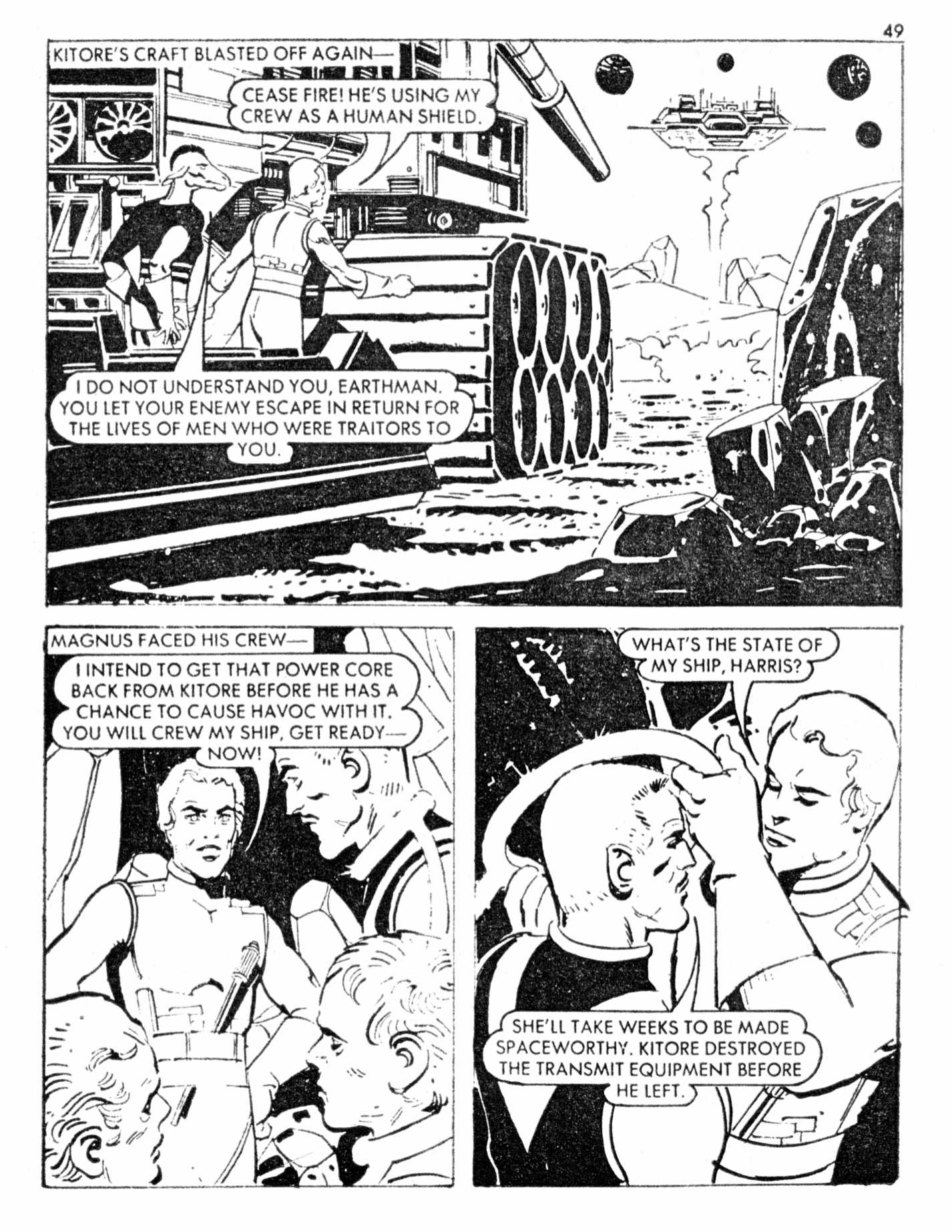 Read online Starblazer comic -  Issue #145 - 49