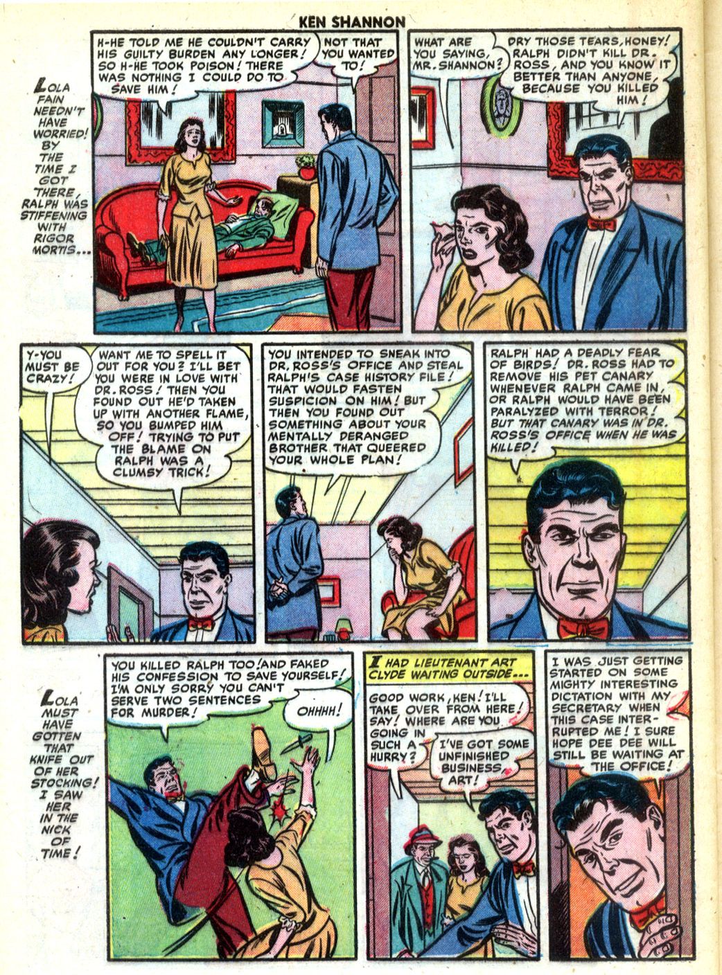 Read online Ken Shannon comic -  Issue #5 - 32