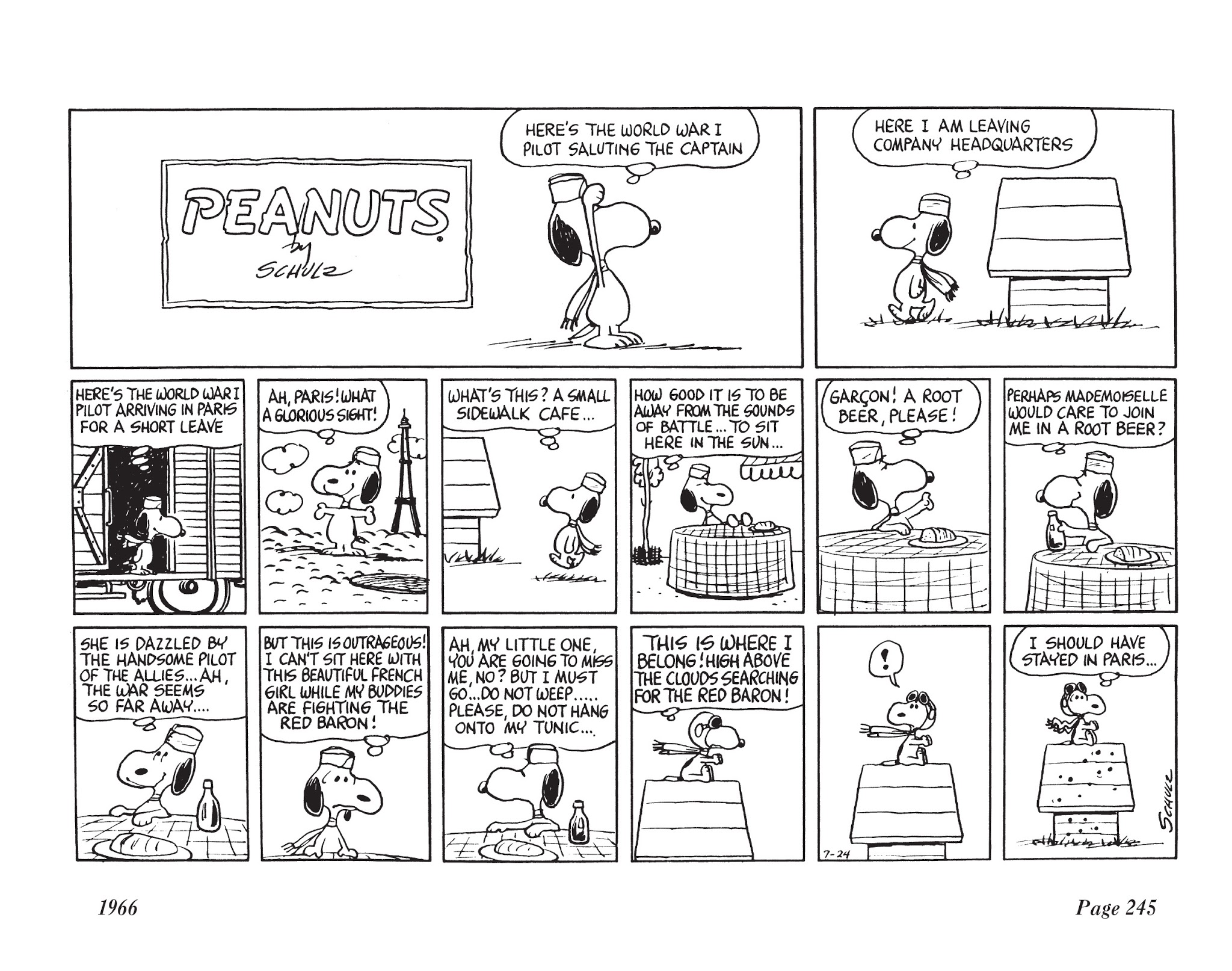 Read online The Complete Peanuts comic -  Issue # TPB 8 - 257