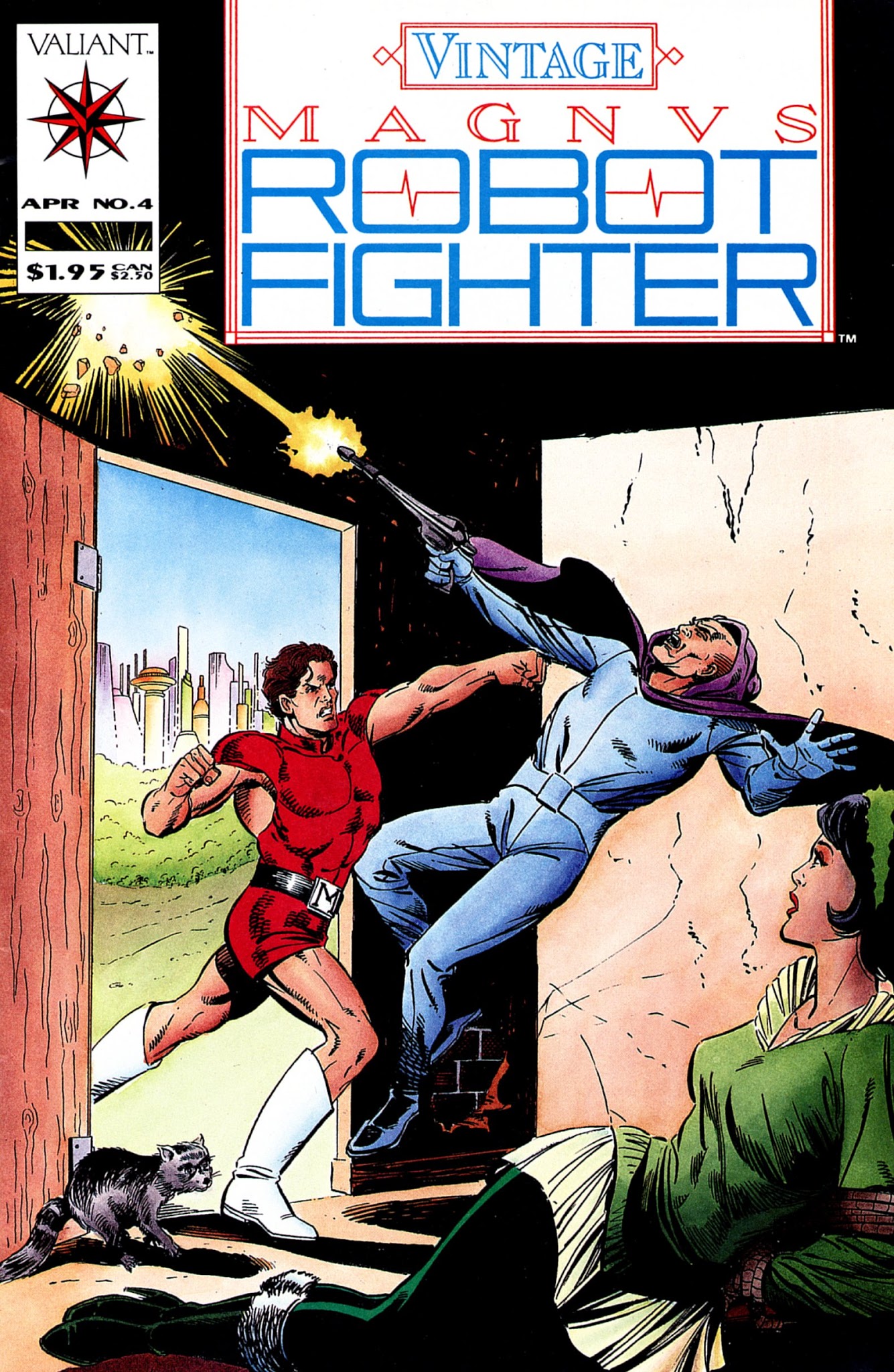 Read online Vintage Magnus, Robot Fighter comic -  Issue #4 - 1