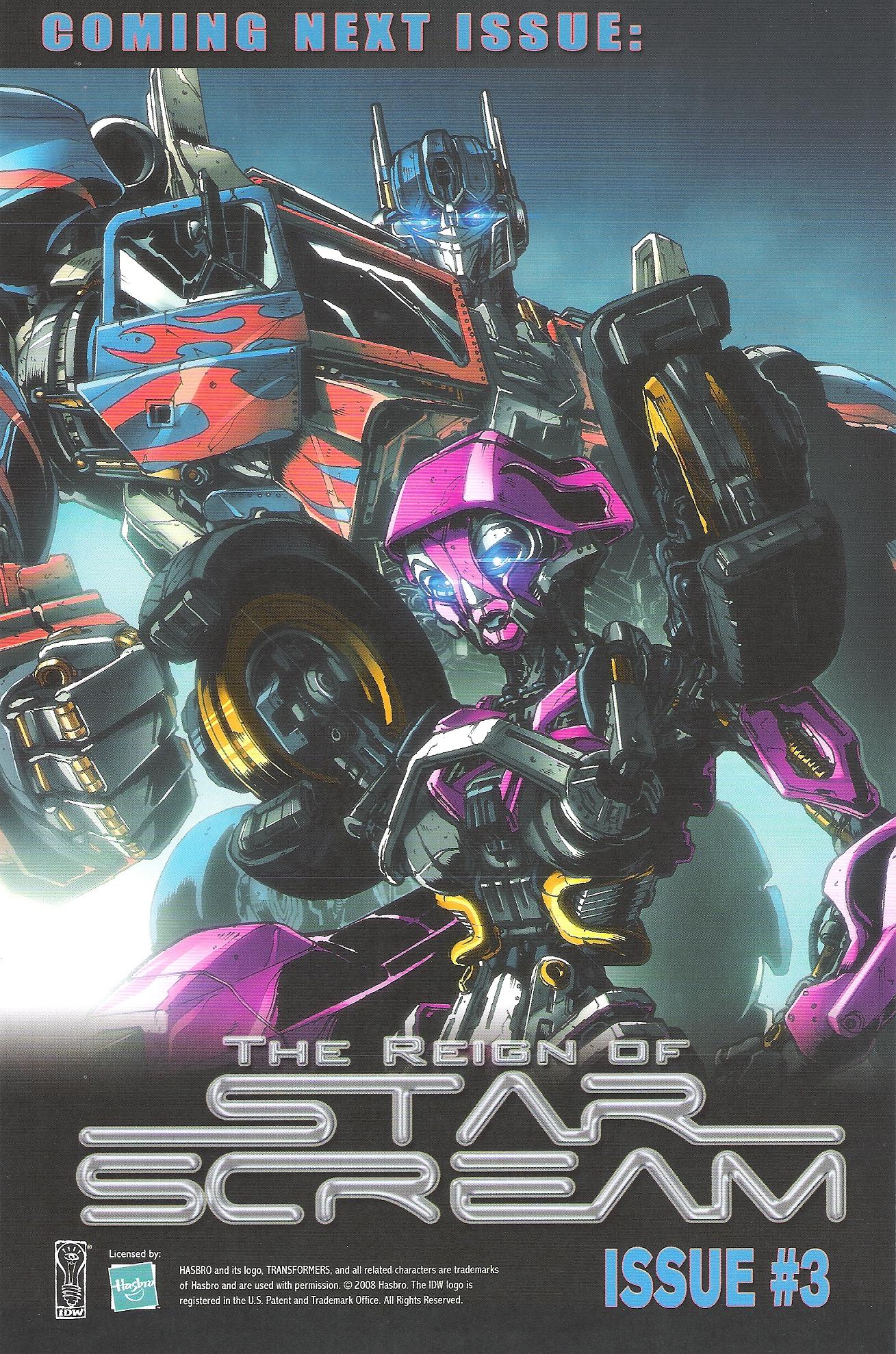 Read online Transformers: The Reign of Starscream comic -  Issue #2 - 25