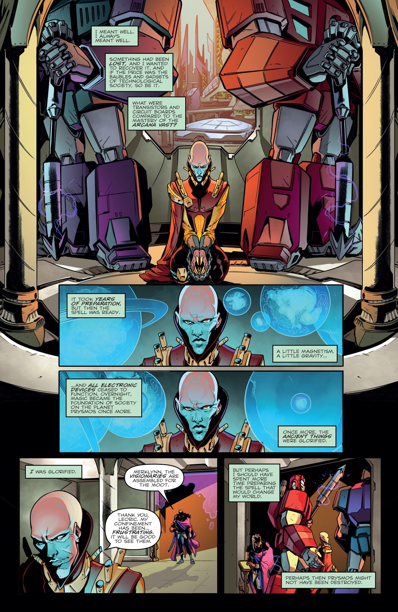 Read online Transformers vs. Visionaries comic -  Issue #1 - 5
