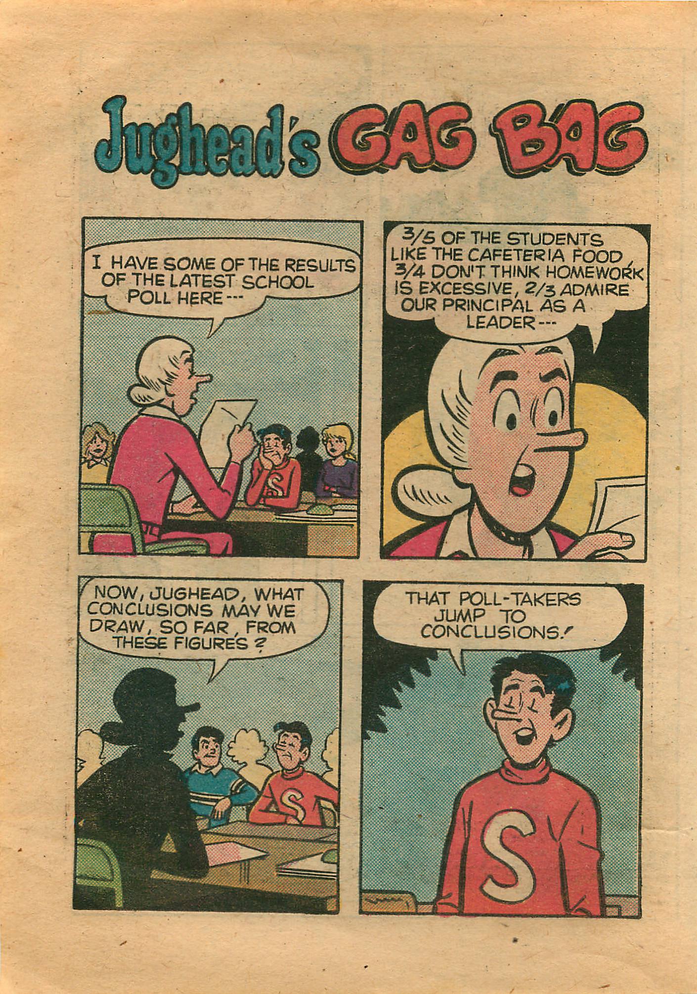 Read online Jughead Jones Comics Digest comic -  Issue #16 - 96