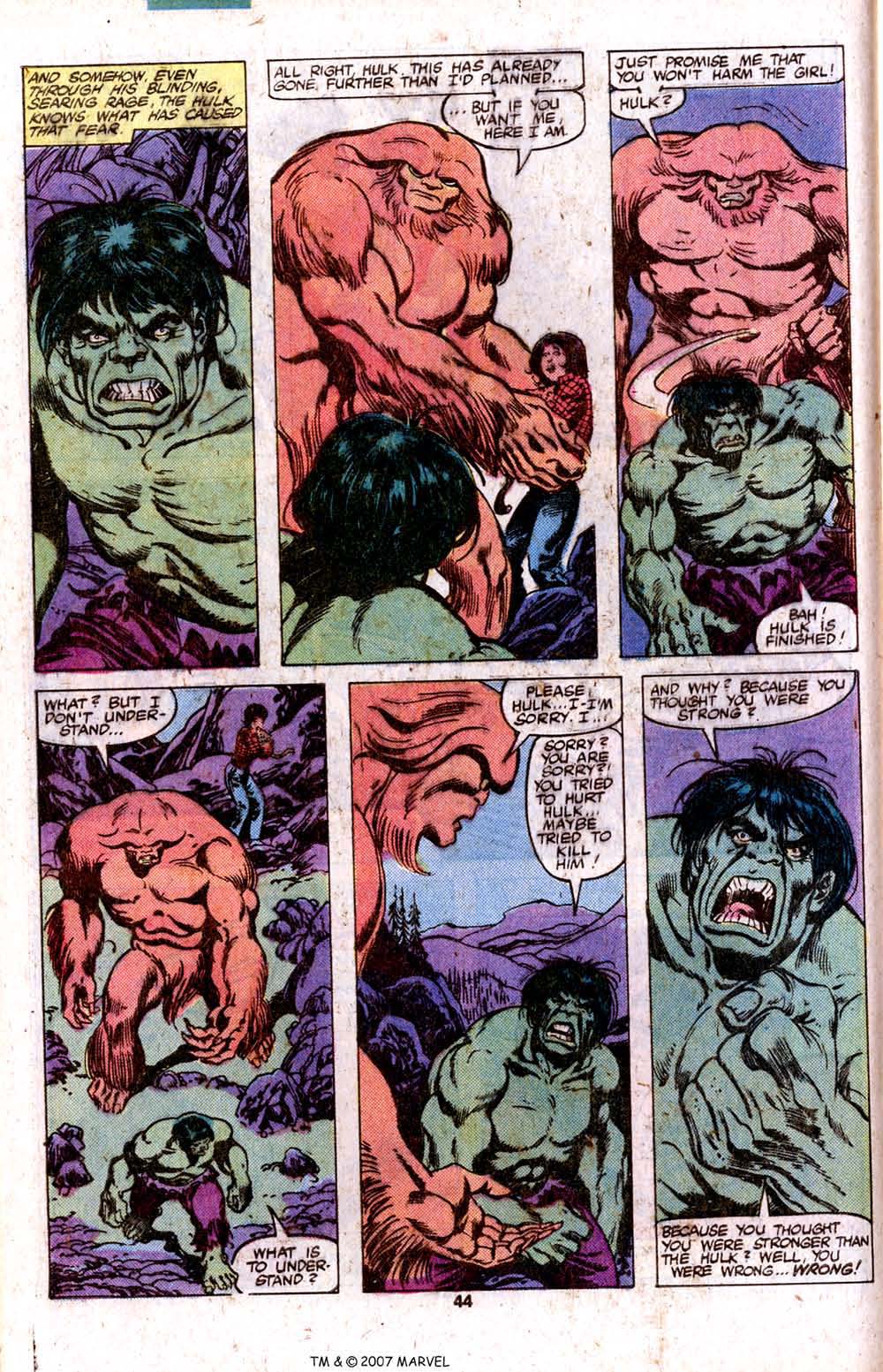 Read online The Incredible Hulk Annual comic -  Issue #8 - 46