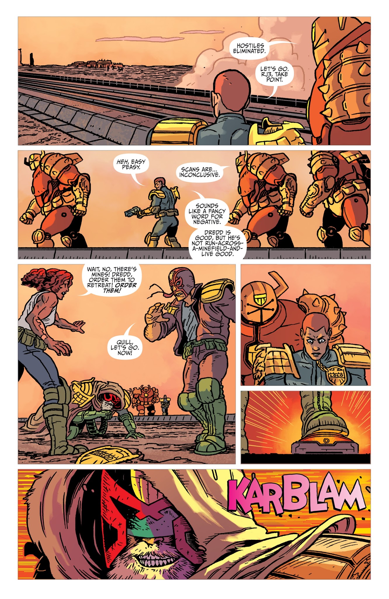 Read online Judge Dredd: The Blessed Earth comic -  Issue #7 - 15