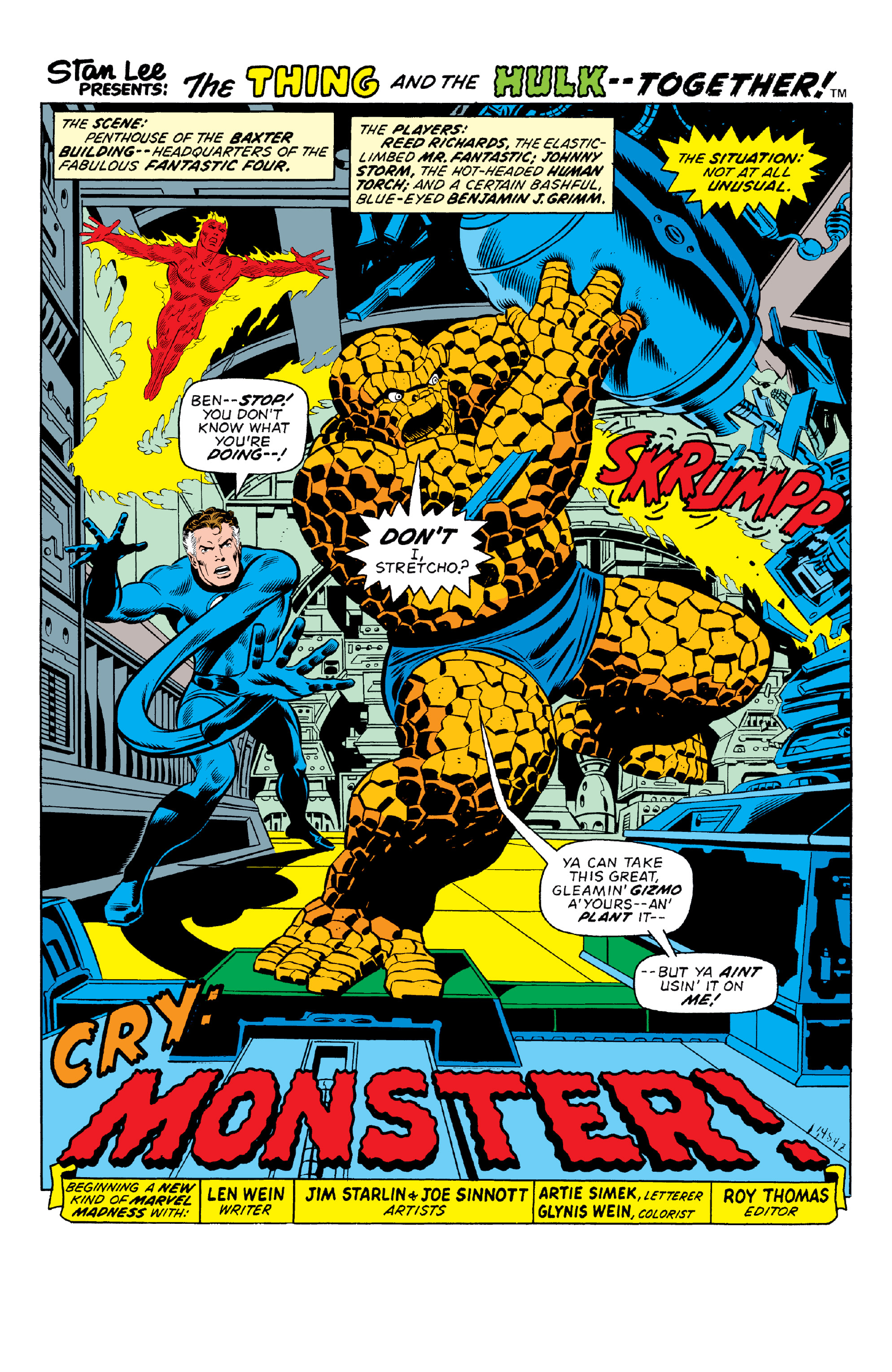 Read online Marvel Two-In-One Epic Collection: Cry Monster comic -  Issue # TPB (Part 1) - 6