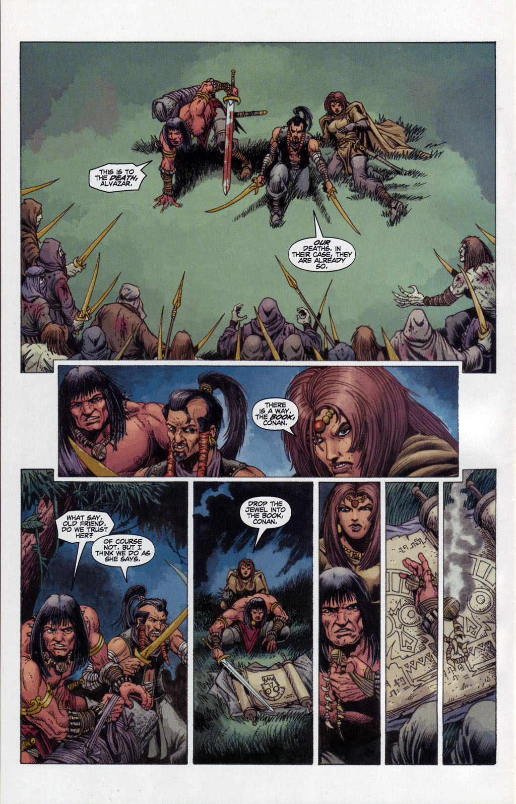 Read online Conan and the Songs of the Dead comic -  Issue #5 - 19