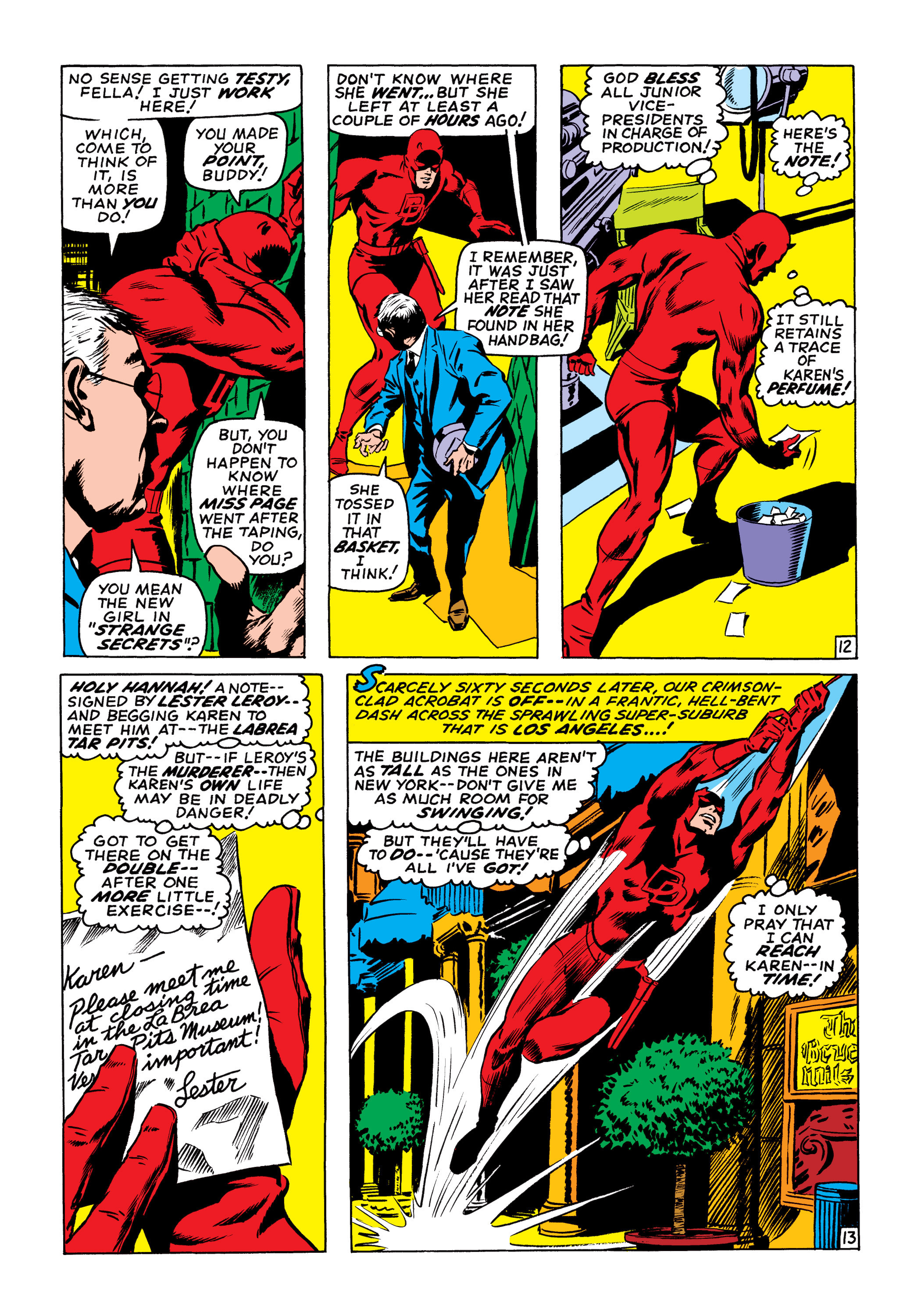 Read online Marvel Masterworks: Daredevil comic -  Issue # TPB 7 (Part 1) - 59