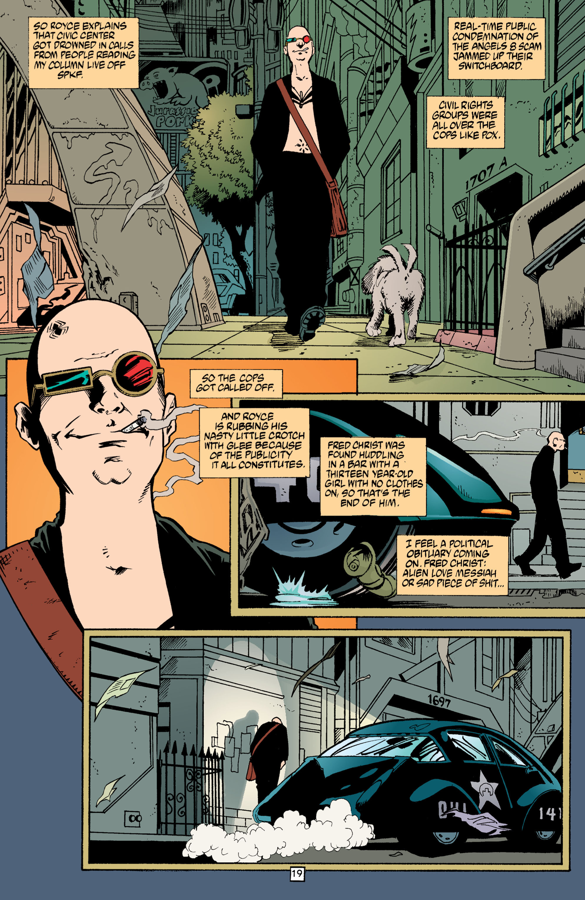 Read online Transmetropolitan comic -  Issue #3 - 19