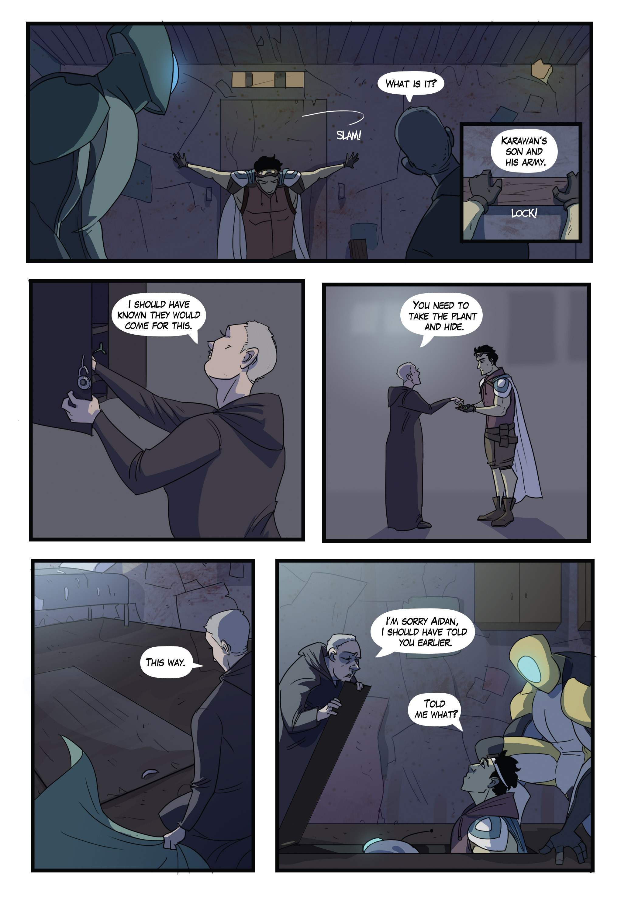 Read online Scavenger comic -  Issue #1 - 19