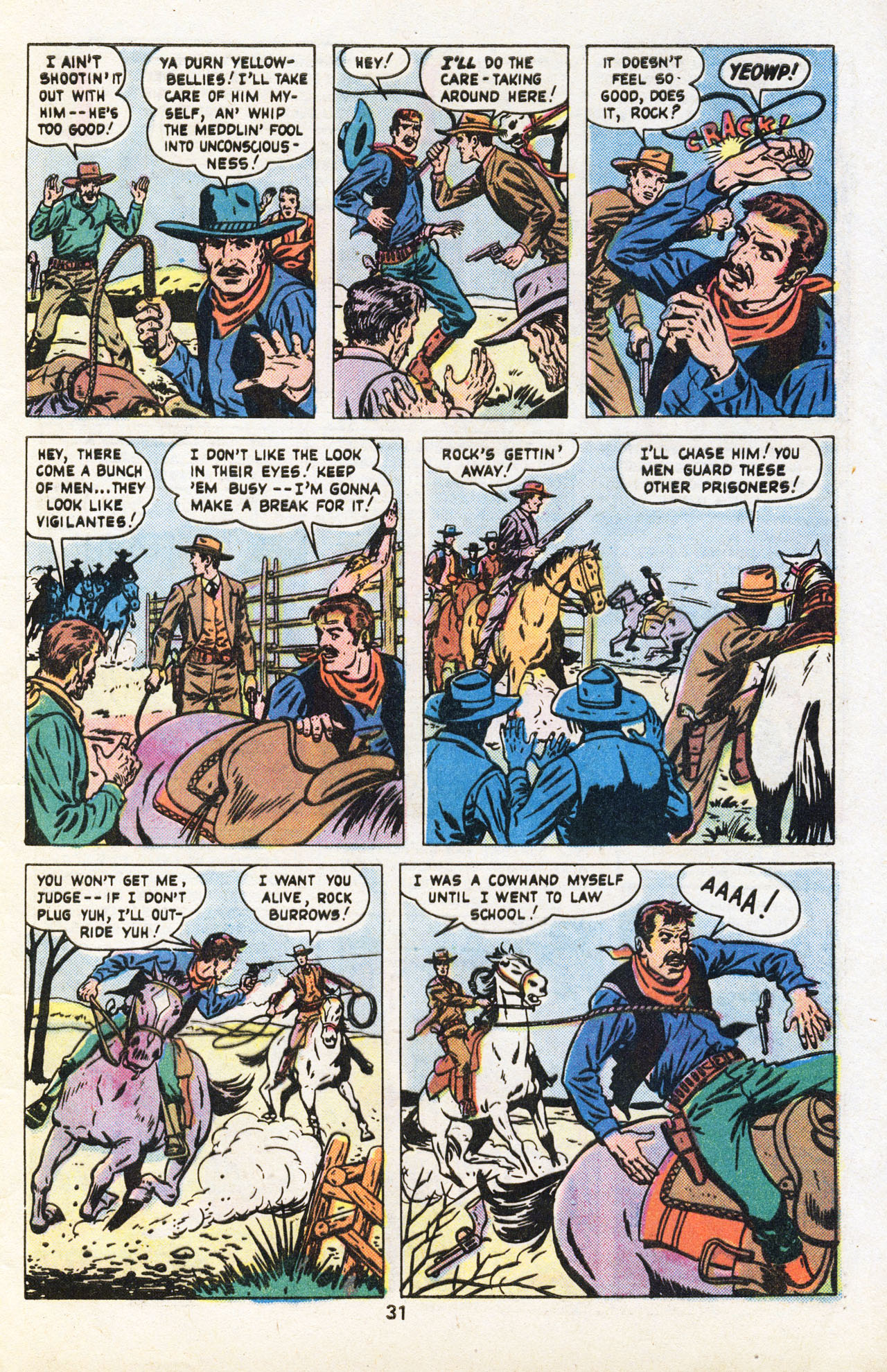 Read online The Outlaw Kid (1970) comic -  Issue #27 - 33