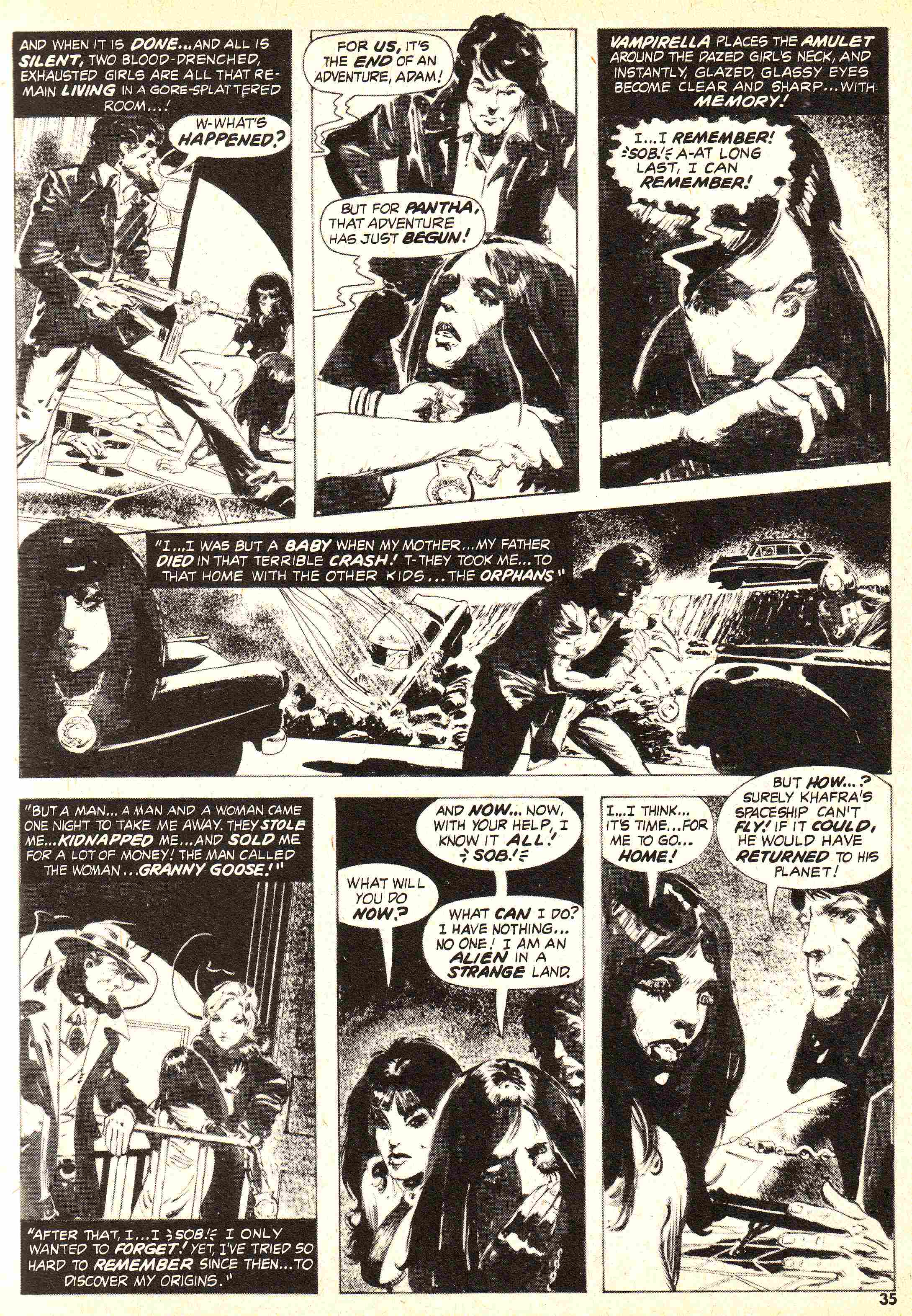 Read online Vampirella (1969) comic -  Issue #50 - 35
