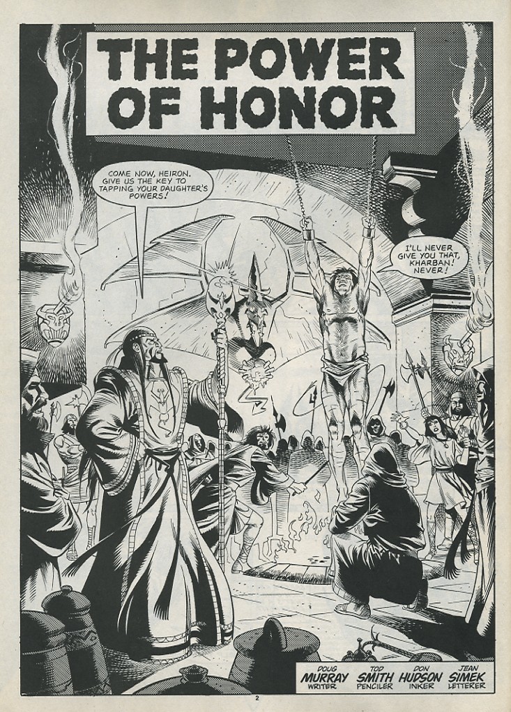 The Savage Sword Of Conan issue 188 - Page 4