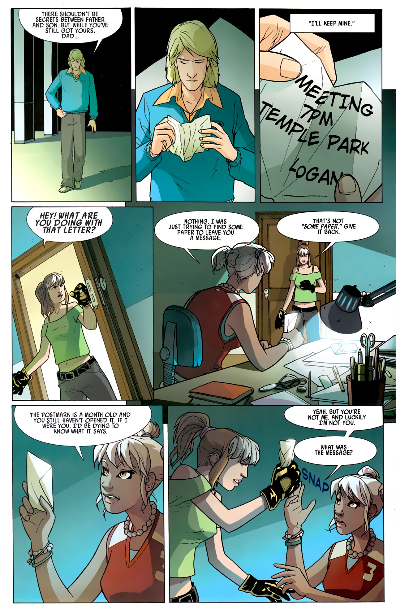 Read online X-Campus comic -  Issue #2 - 15