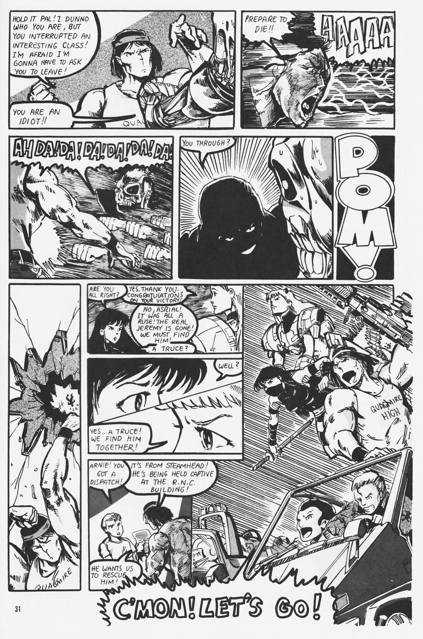 Read online Ninja High School (1986) comic -  Issue #2 - 33