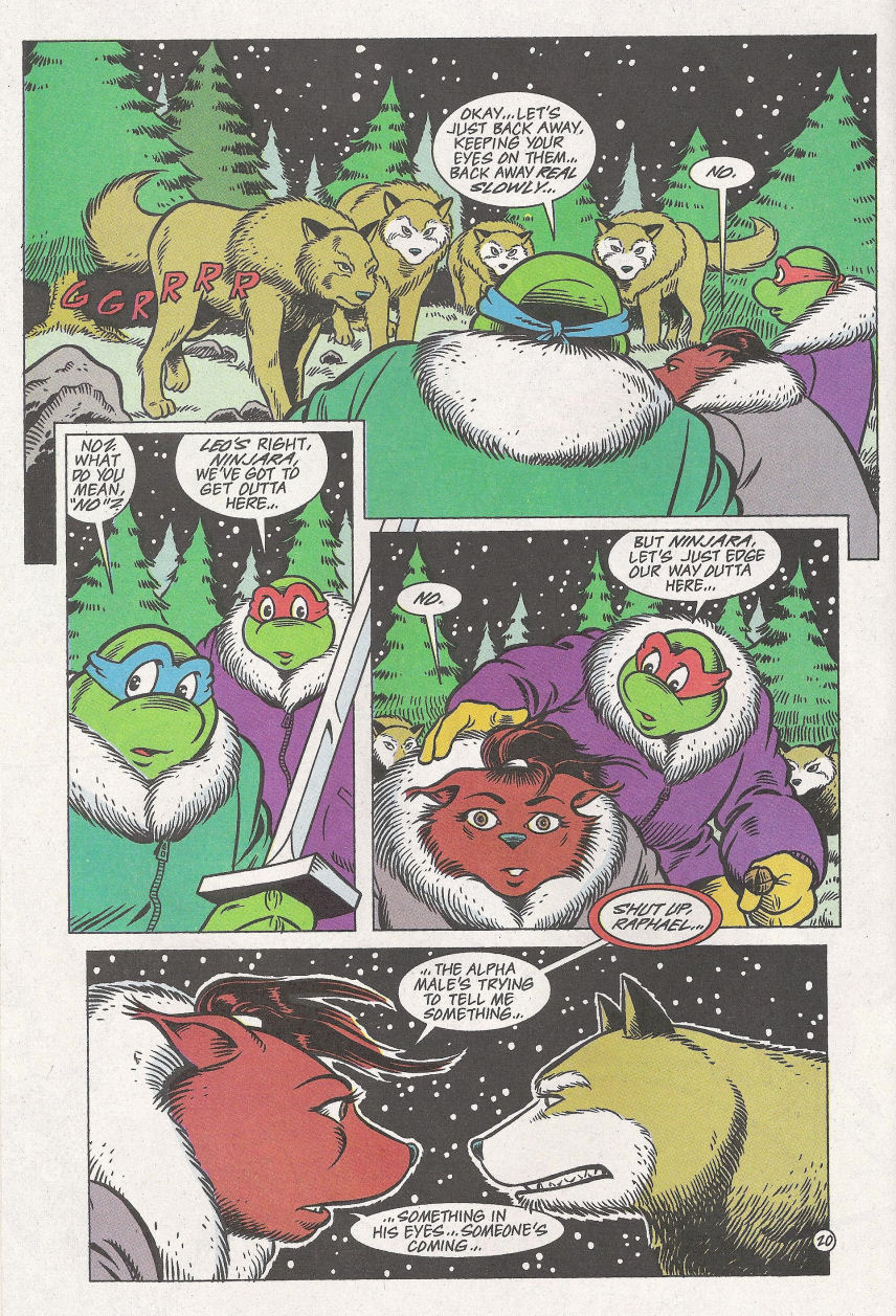 Read online Teenage Mutant Ninja Turtles Adventures (1989) comic -  Issue #67 - 22