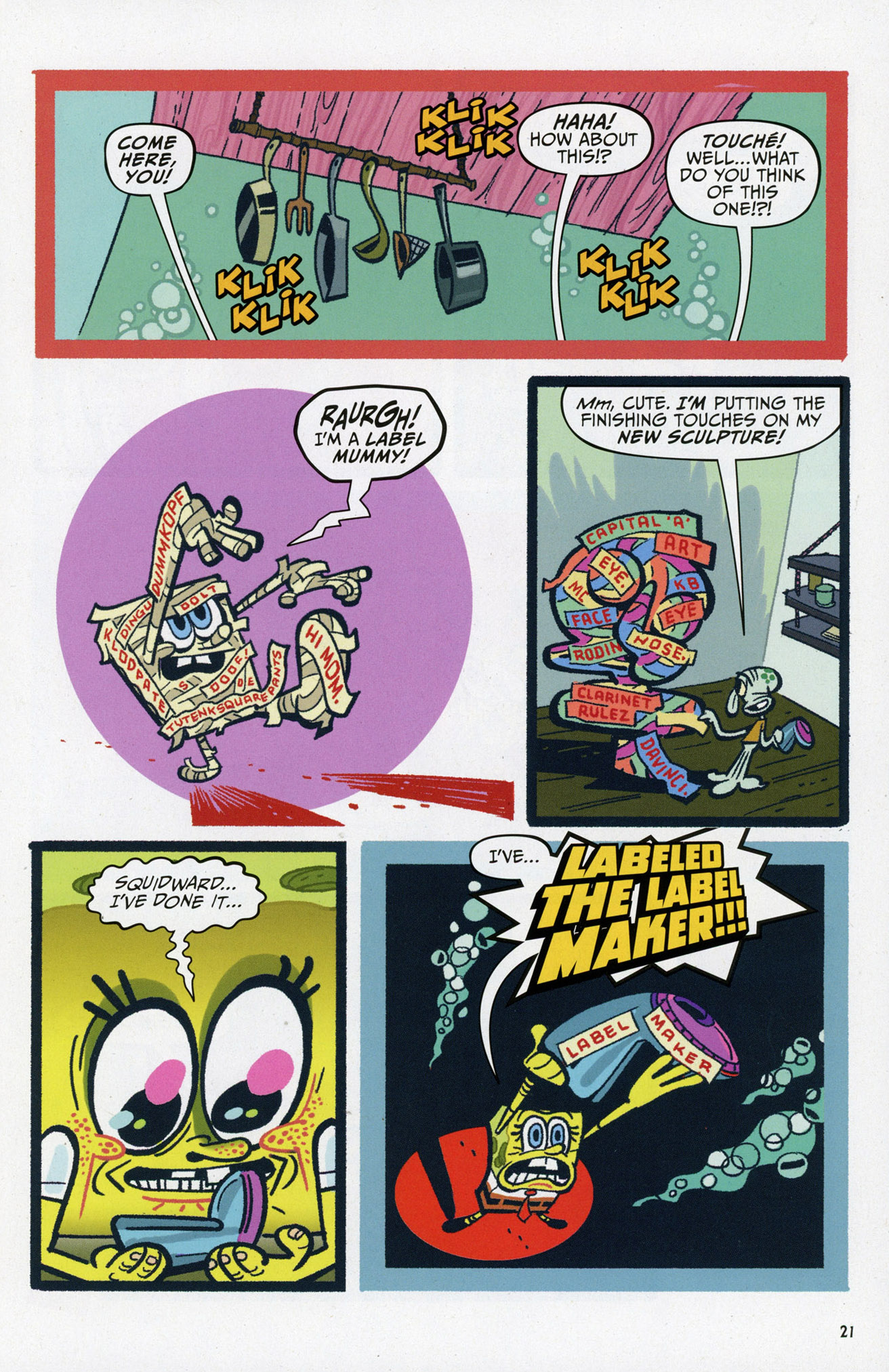 Read online SpongeBob Comics comic -  Issue #43 - 22
