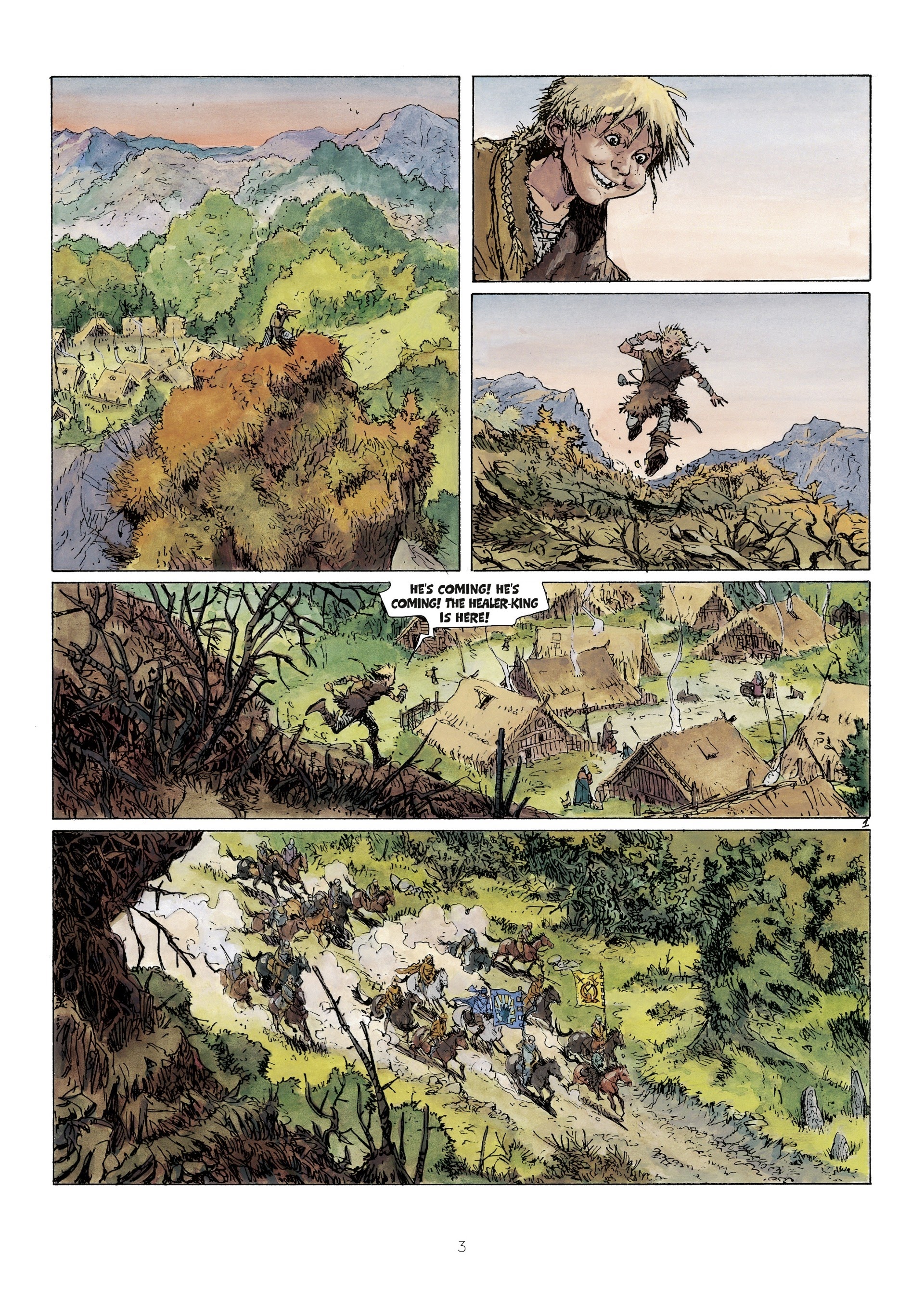 Read online The World of Thorgal: Kriss of Valnor: Worthy of a Queen comic -  Issue # Full - 5