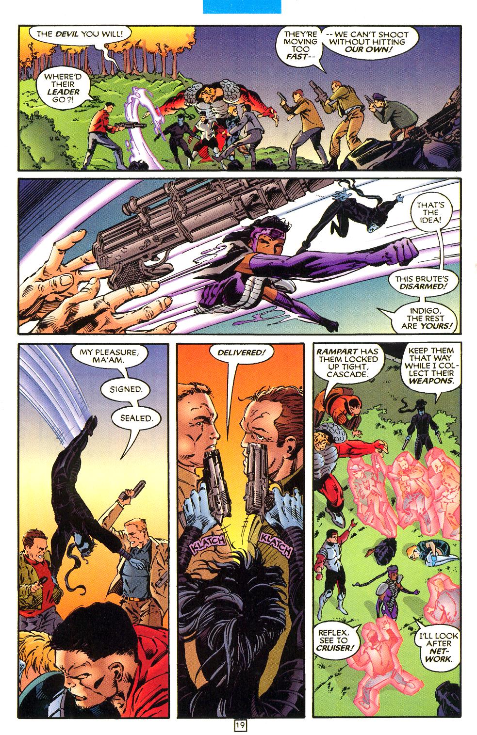 Read online Sovereign Seven comic -  Issue #7 - 19