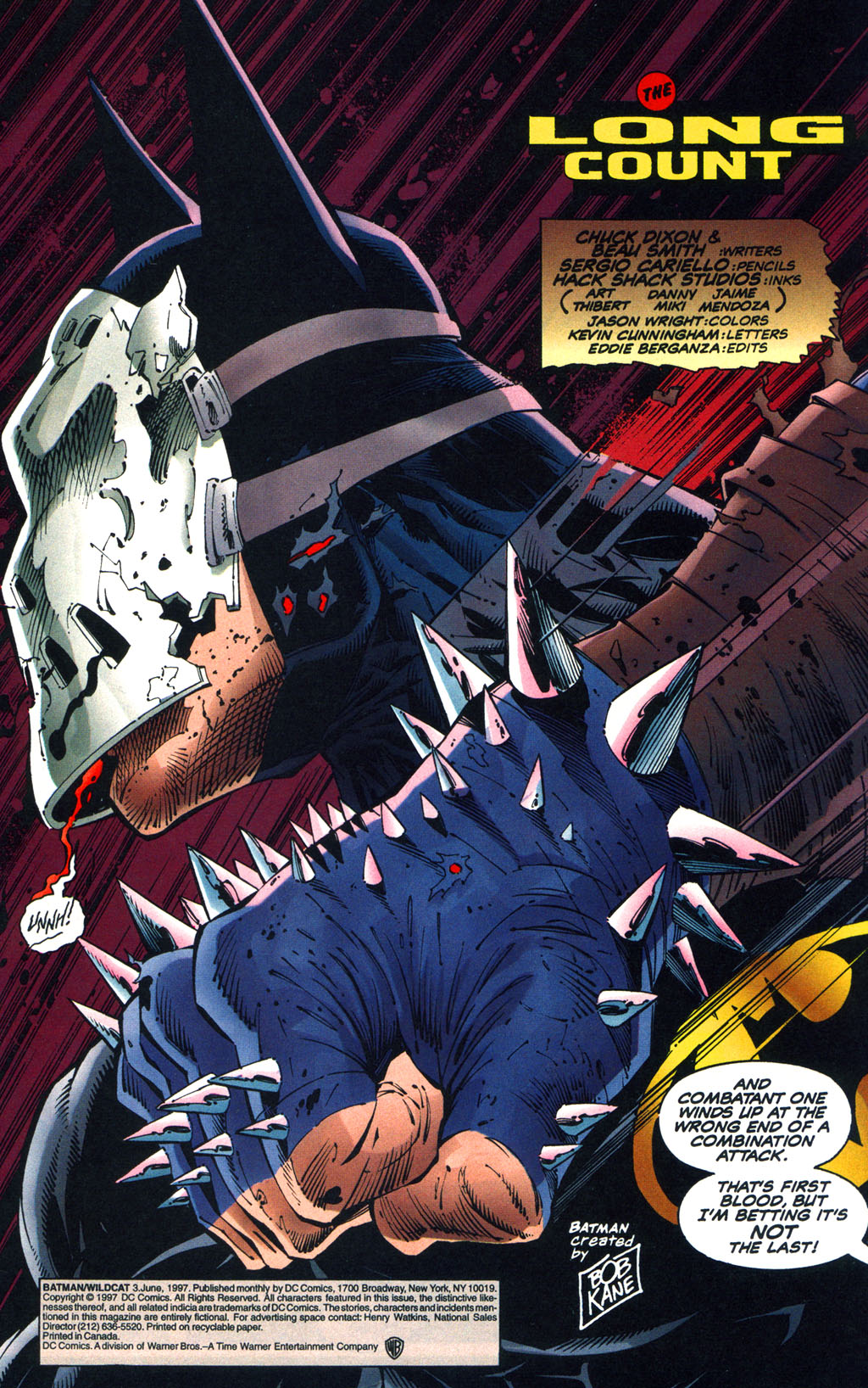 Read online Batman/Wildcat comic -  Issue #3 - 2