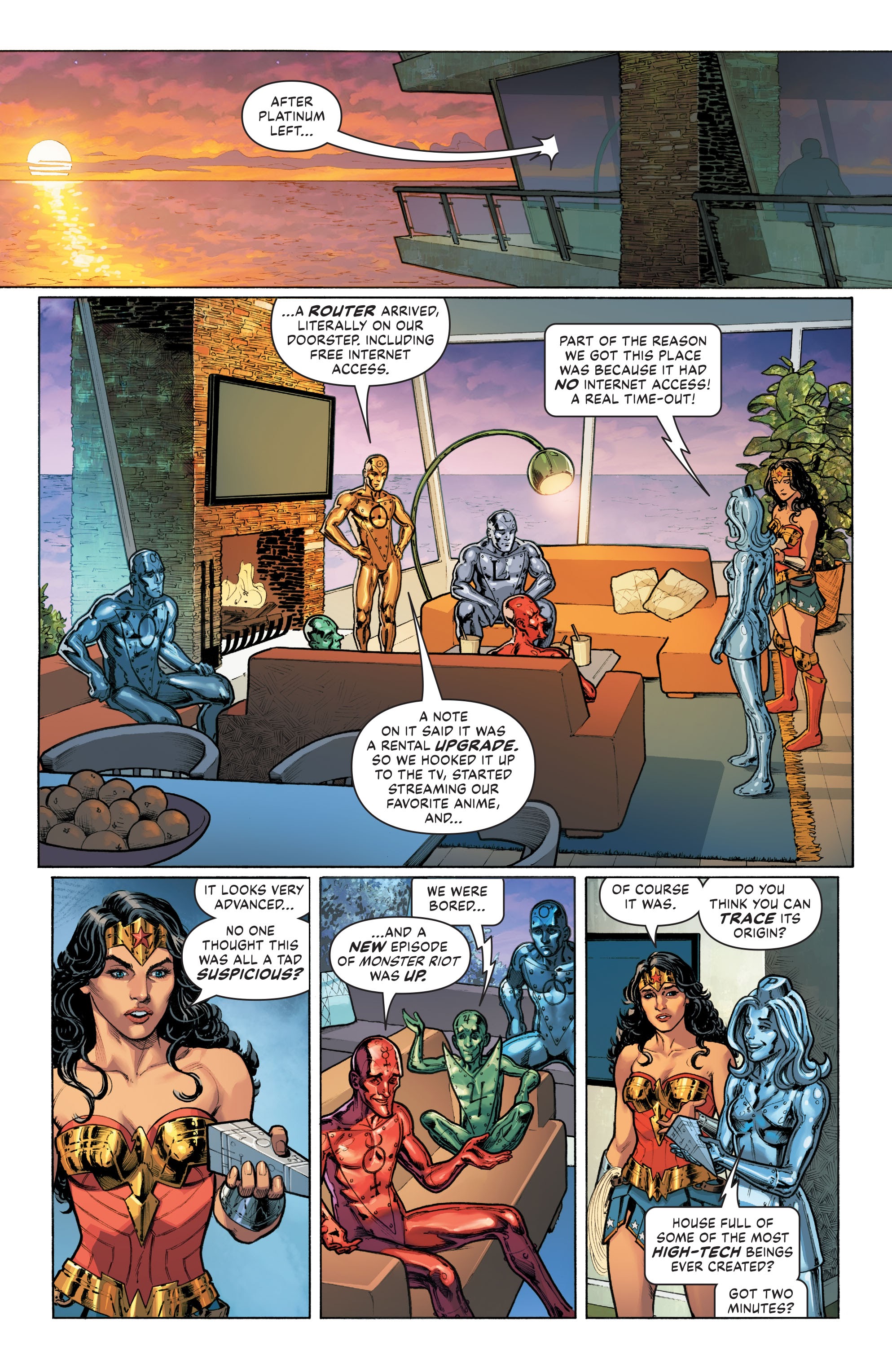 Read online DC Cybernetic Summer comic -  Issue # TPB - 17