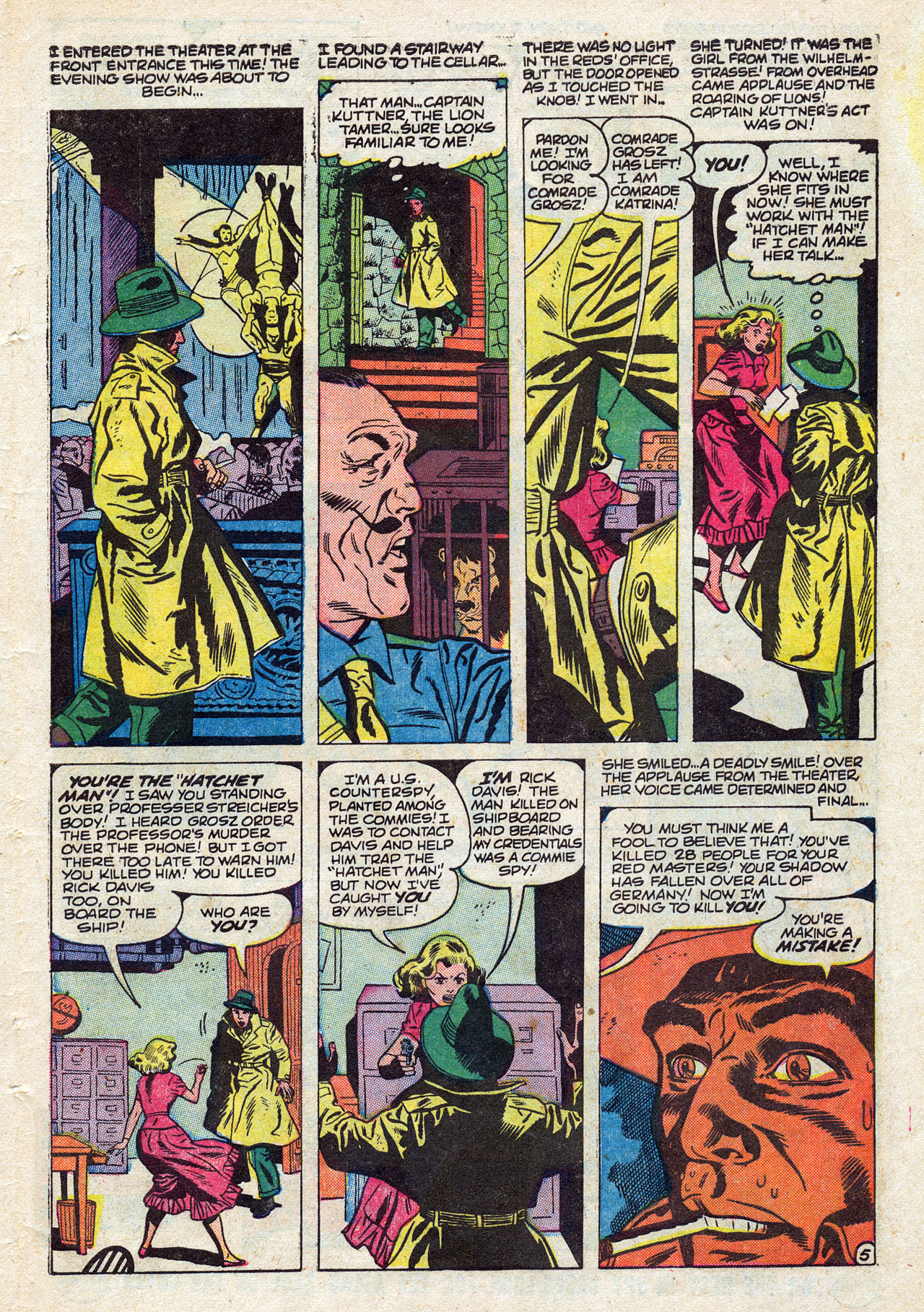 Read online Spy Thrillers comic -  Issue #3 - 31