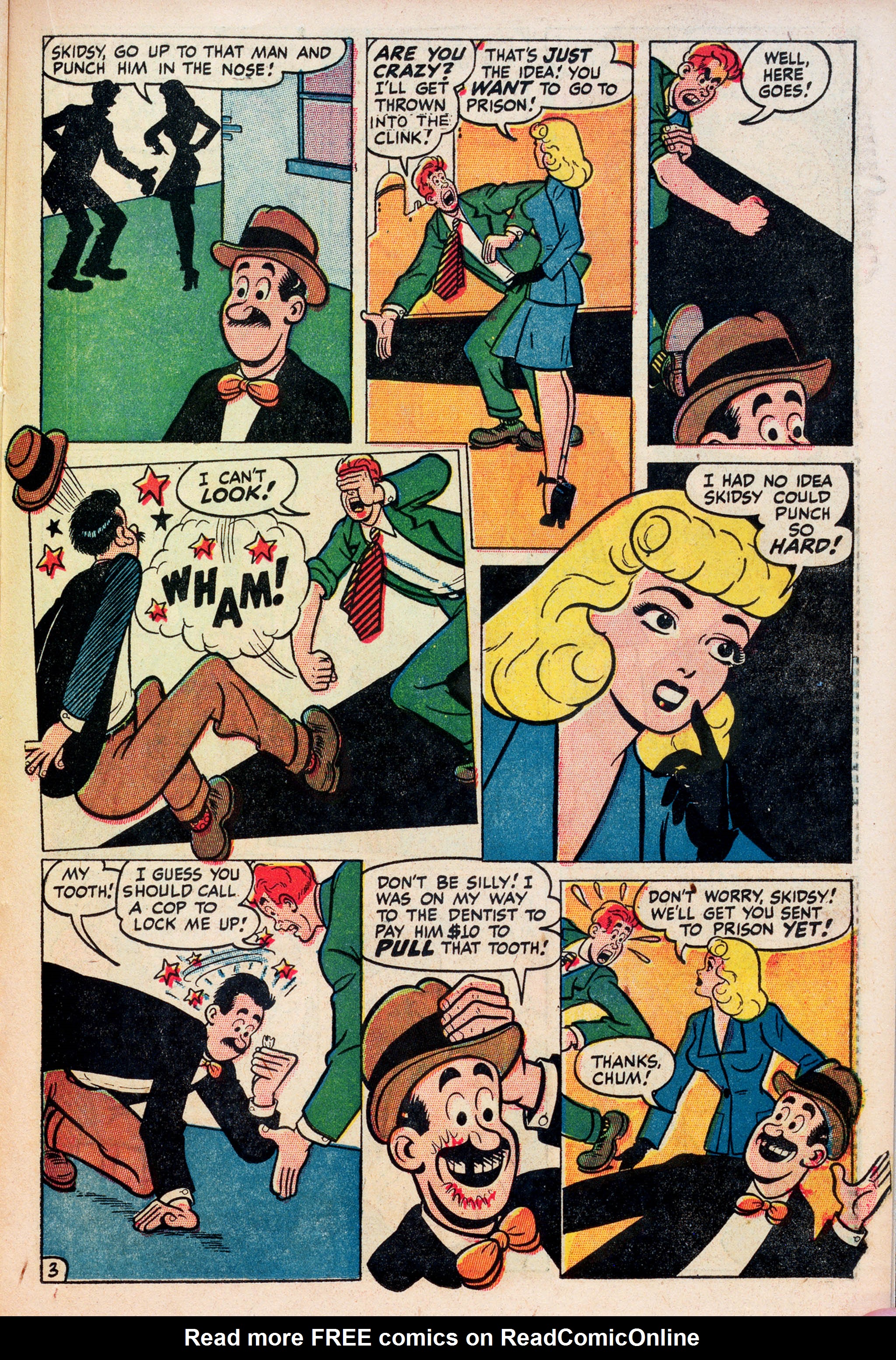 Read online Comedy Comics (1948) comic -  Issue #1 - 21