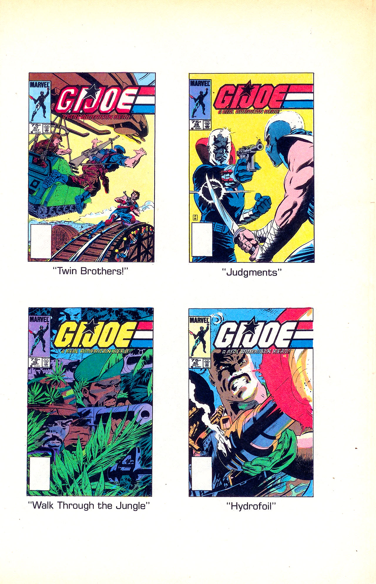 Read online G.I. Joe Yearbook comic -  Issue #2 - 39
