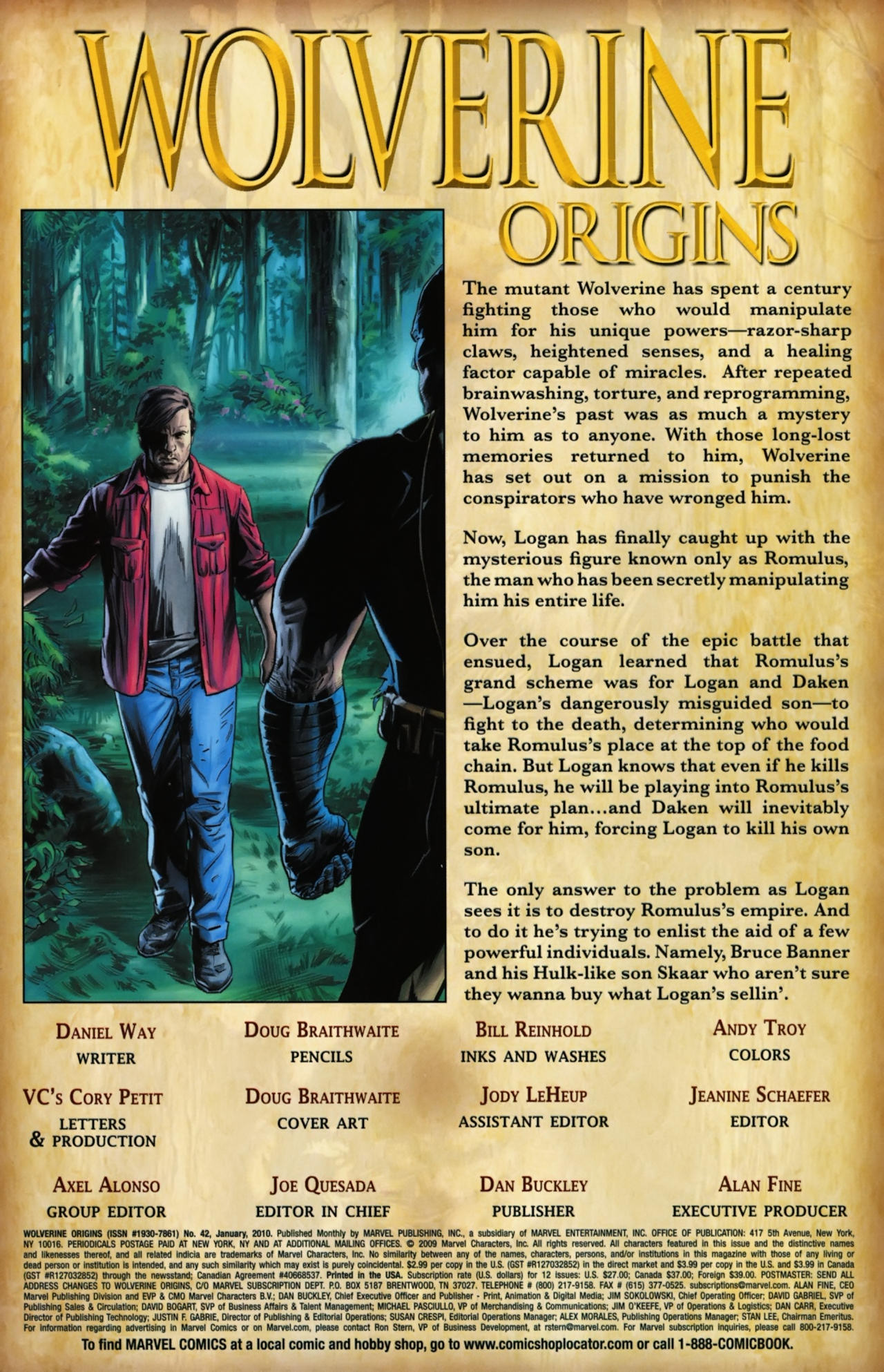 Read online Wolverine: Origins comic -  Issue #42 - 2
