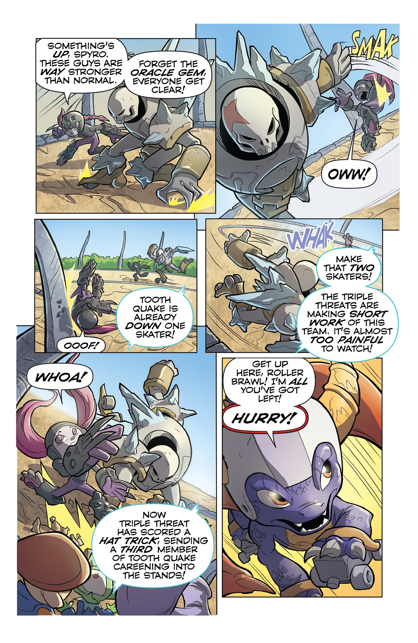 Read online Skylanders Quarterly-Spyro & Friends: Biting Back comic -  Issue # Full - 26