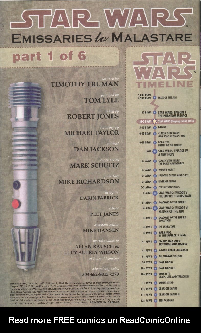 Star Wars (1998) Issue #13 #13 - English 2