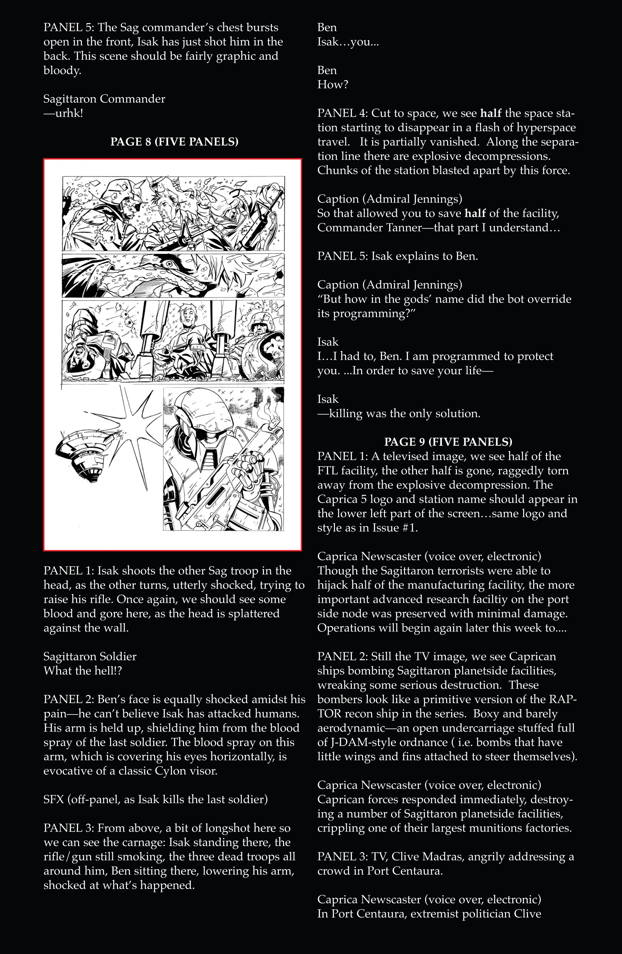 Read online Battlestar Galactica: Cylon War comic -  Issue #2 - 30