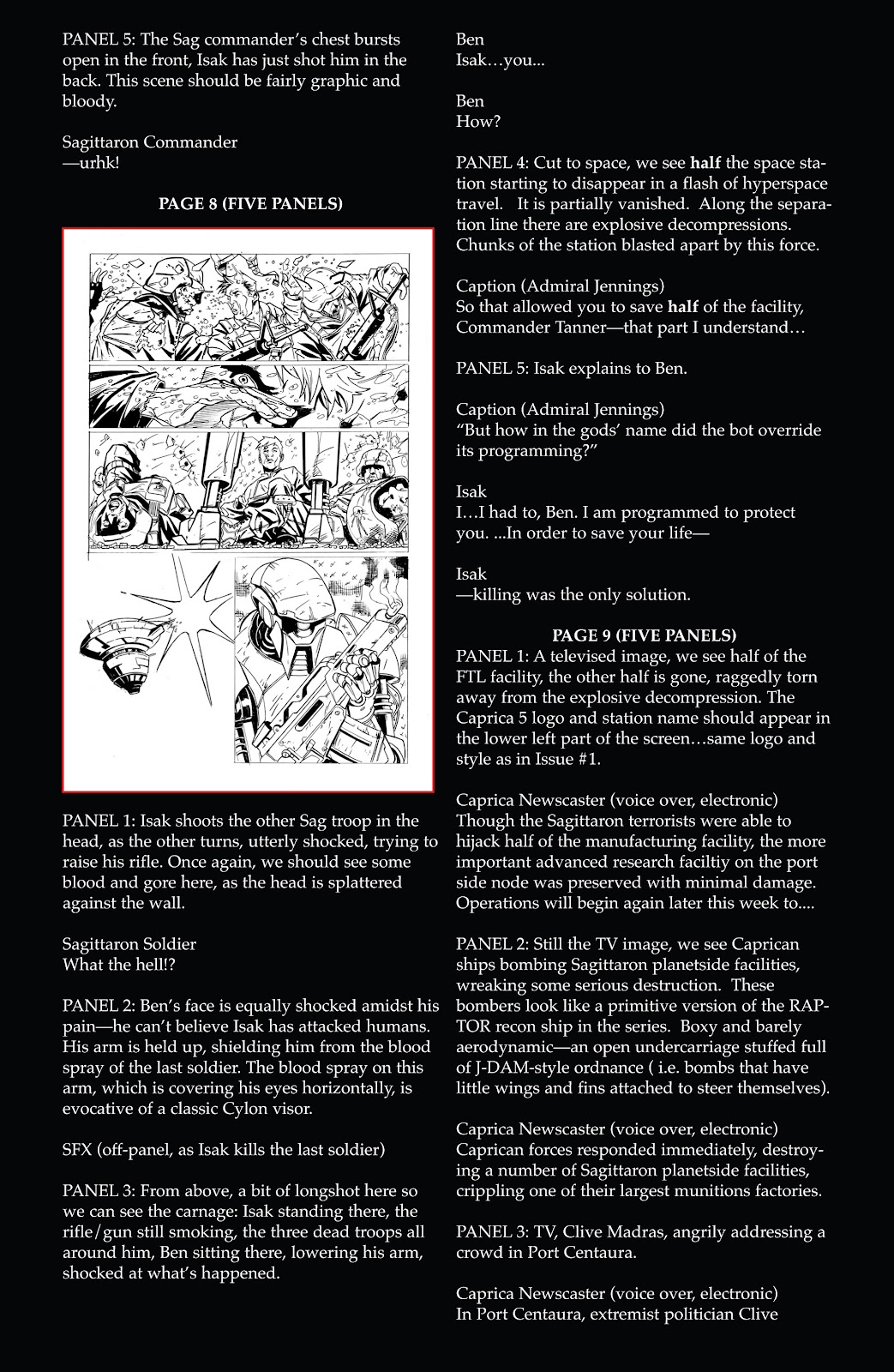 Battlestar Galactica: Cylon War issue 2 - Page 30