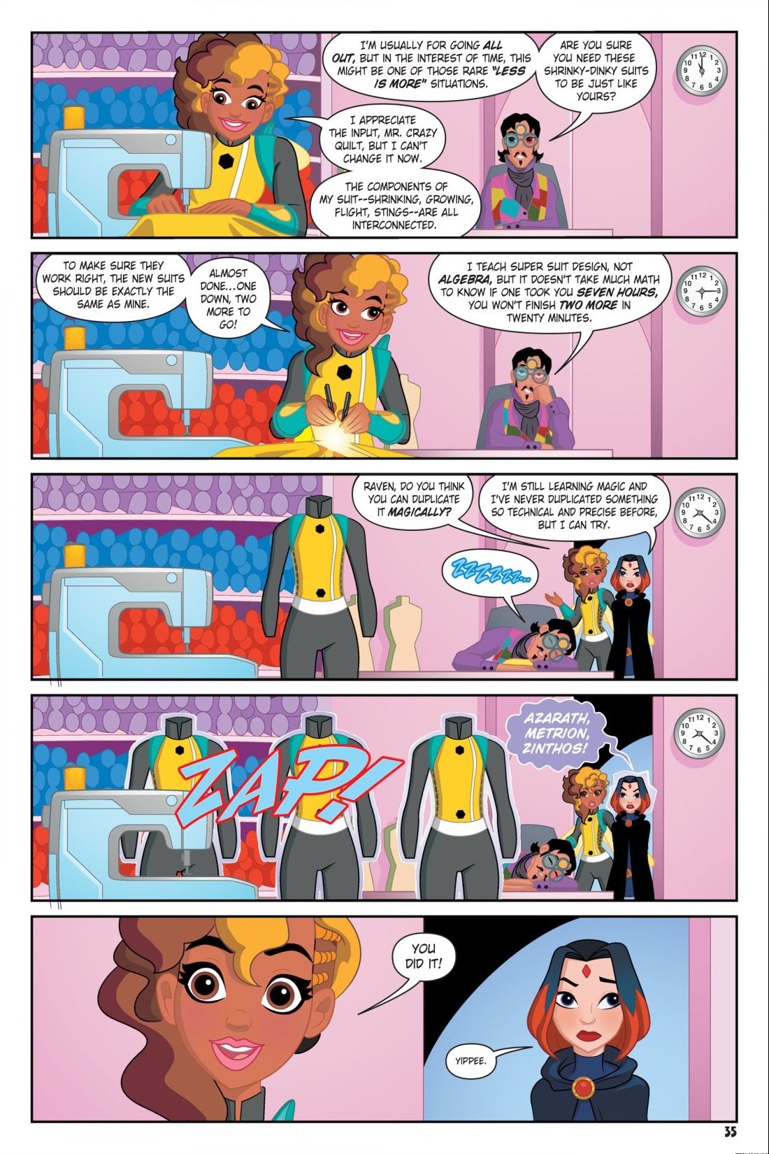 Read online DC Super Hero Girls: Search for Atlantis comic -  Issue # TPB - 35