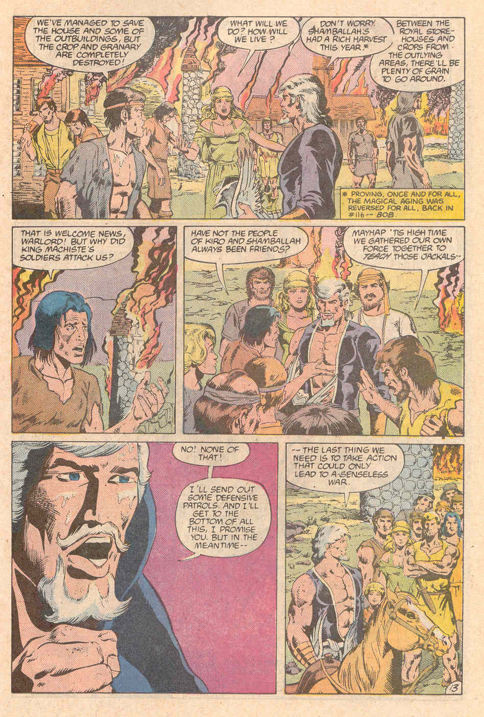 Read online Warlord (1976) comic -  Issue #120 - 13
